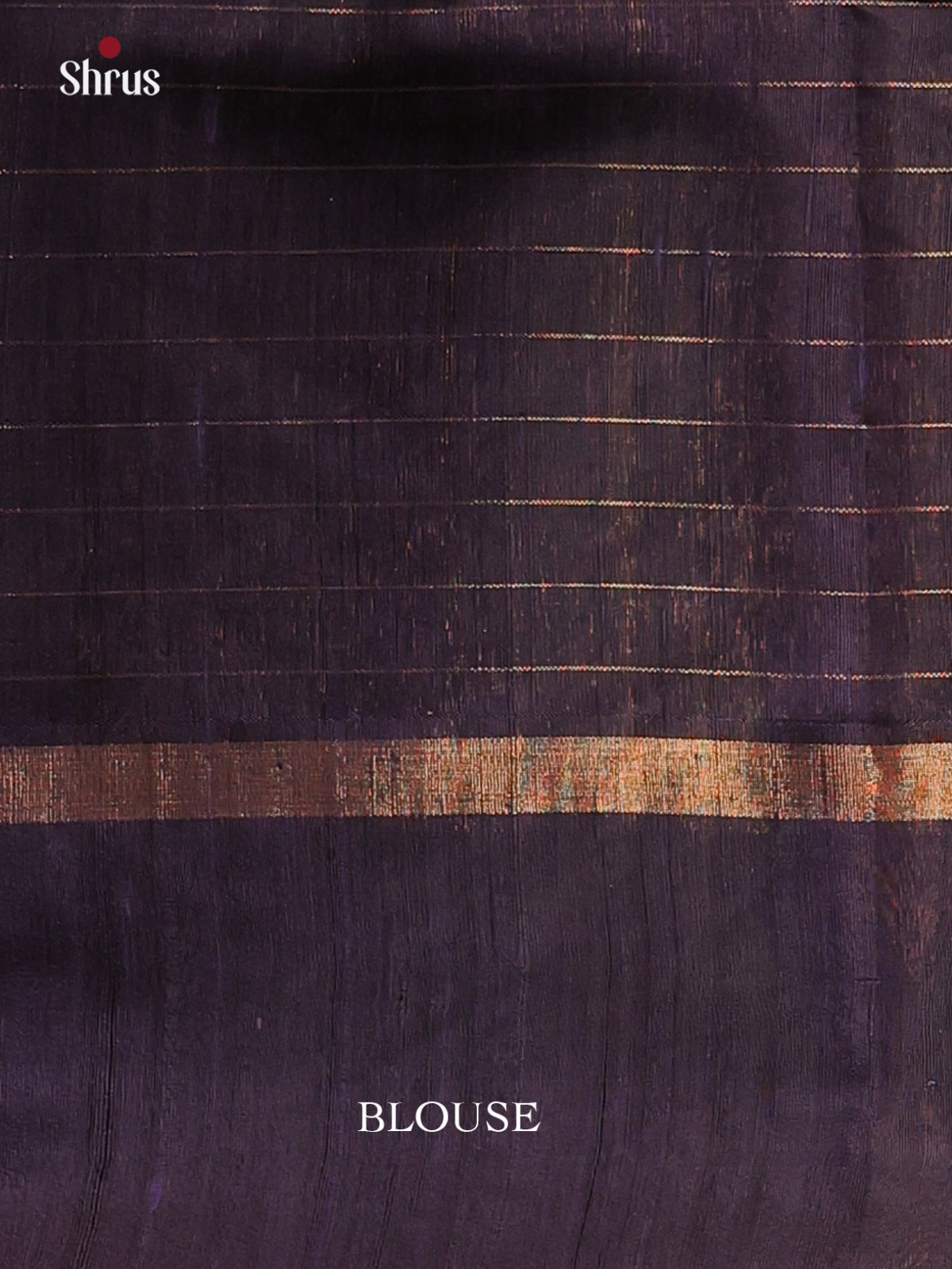 Blue(single Tone)- Raw Silk Saree - Shop on Shrus.com