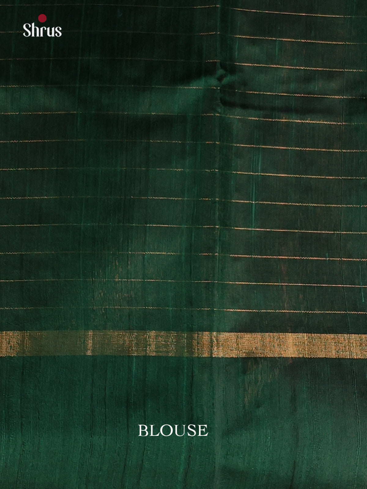 Green(Single Tone) - Raw Silk Saree - Shop on Shrus.com