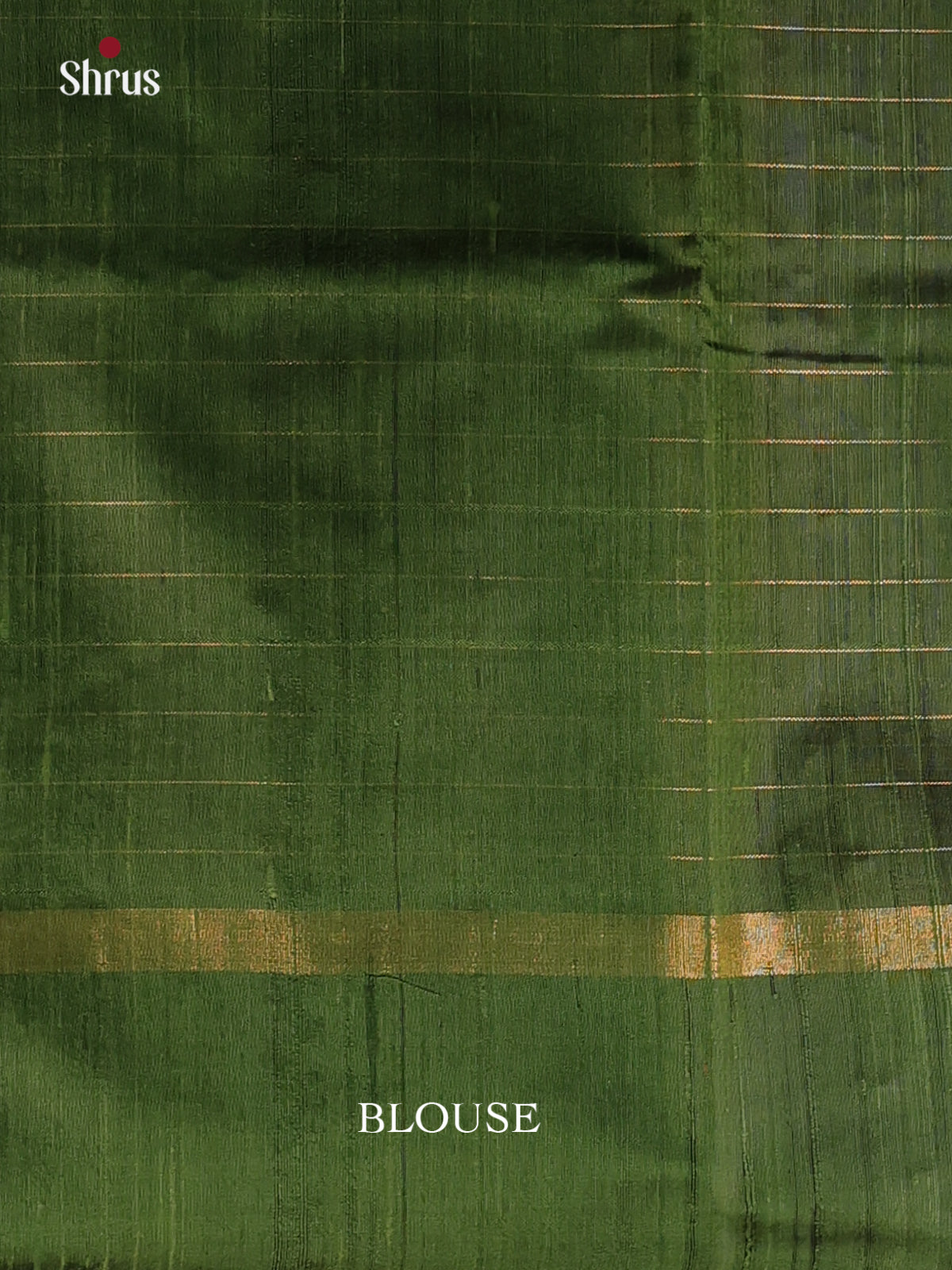 Green(Single Tone) - Raw Silk Saree - Shop on Shrus.com