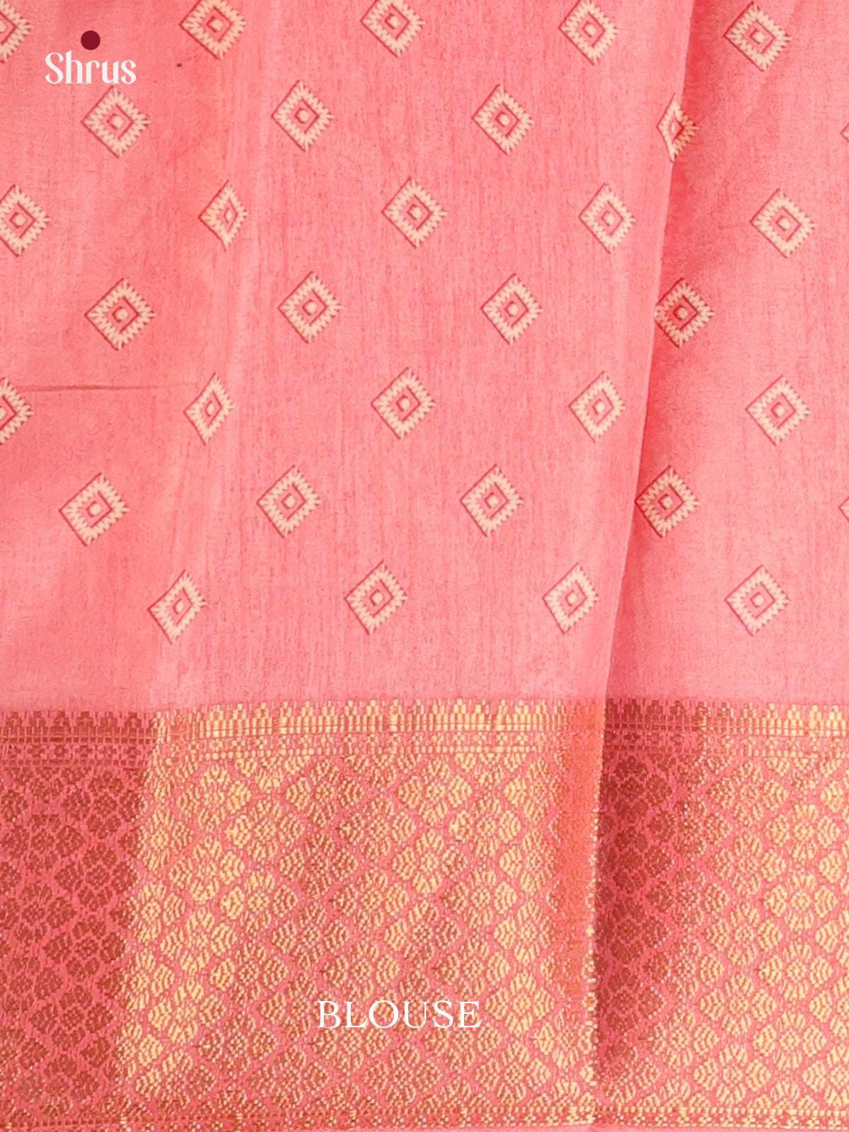 Pink - Semi Crepe Saree - Shop on Shrus.com
