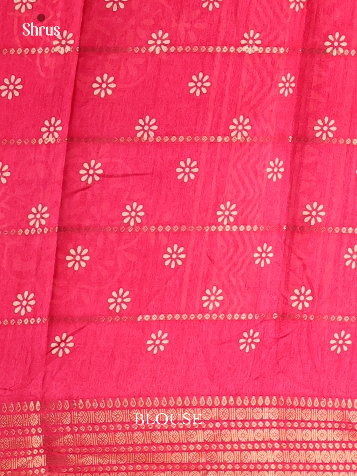 Pink - Semi Crepe Saree - Shop on Shrus.com