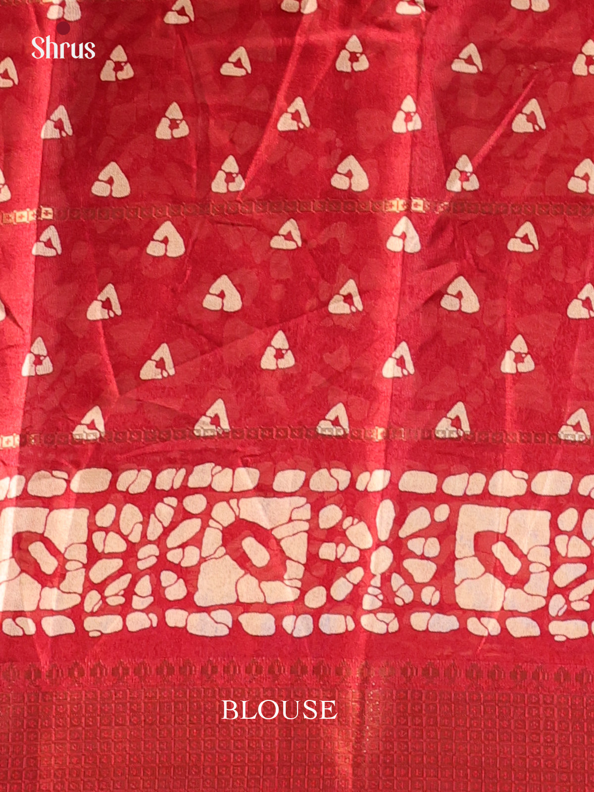 Maroon - Semi Crepe Saree - Shop on Shrus.com