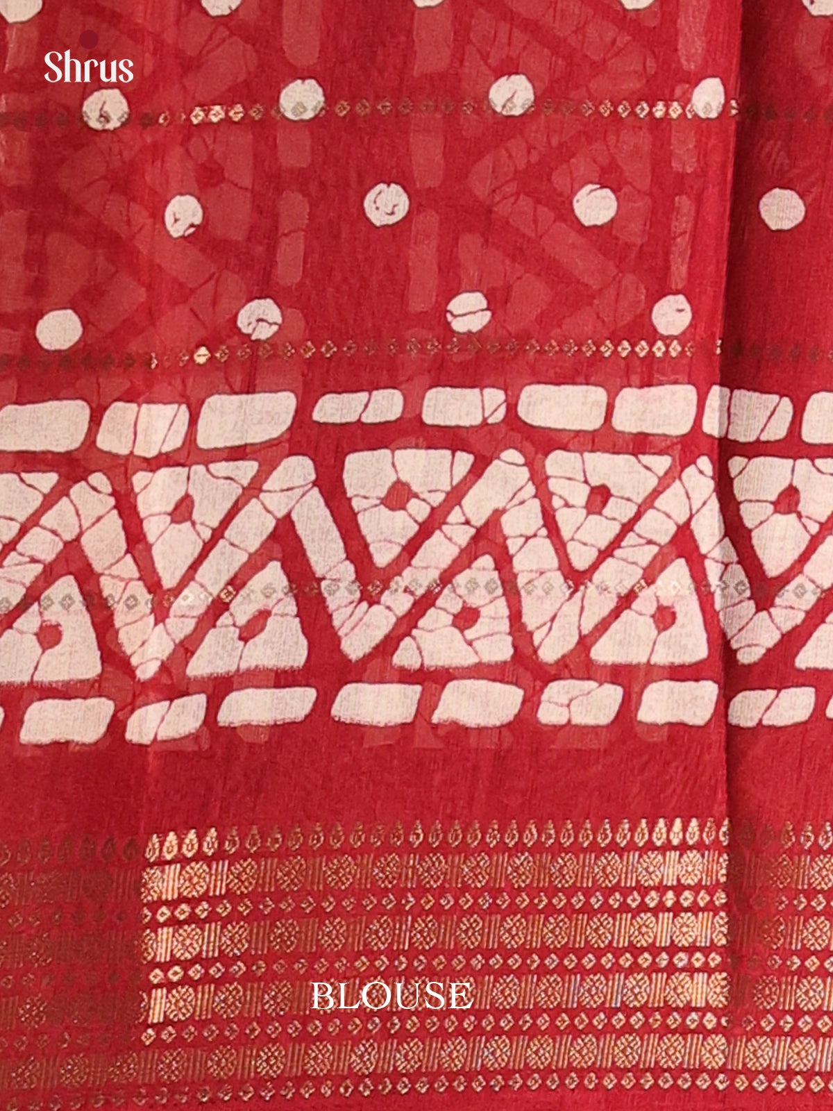Maroon - Semi Crepe Saree - Shop on Shrus.com