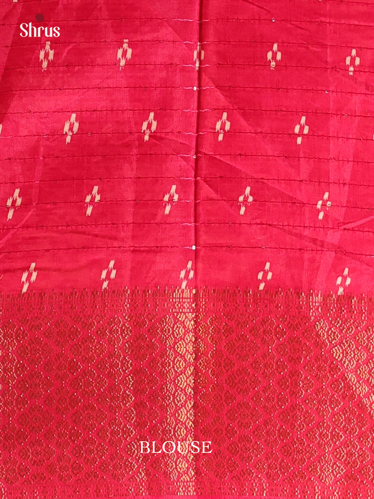 Pink - Semi Crepe Saree - Shop on Shrus.com