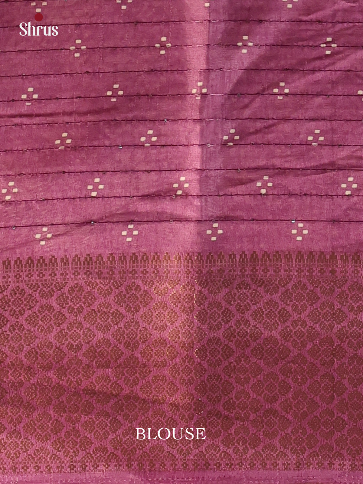 Lavender- Semi Crepe Saree - Shop on Shrus.com