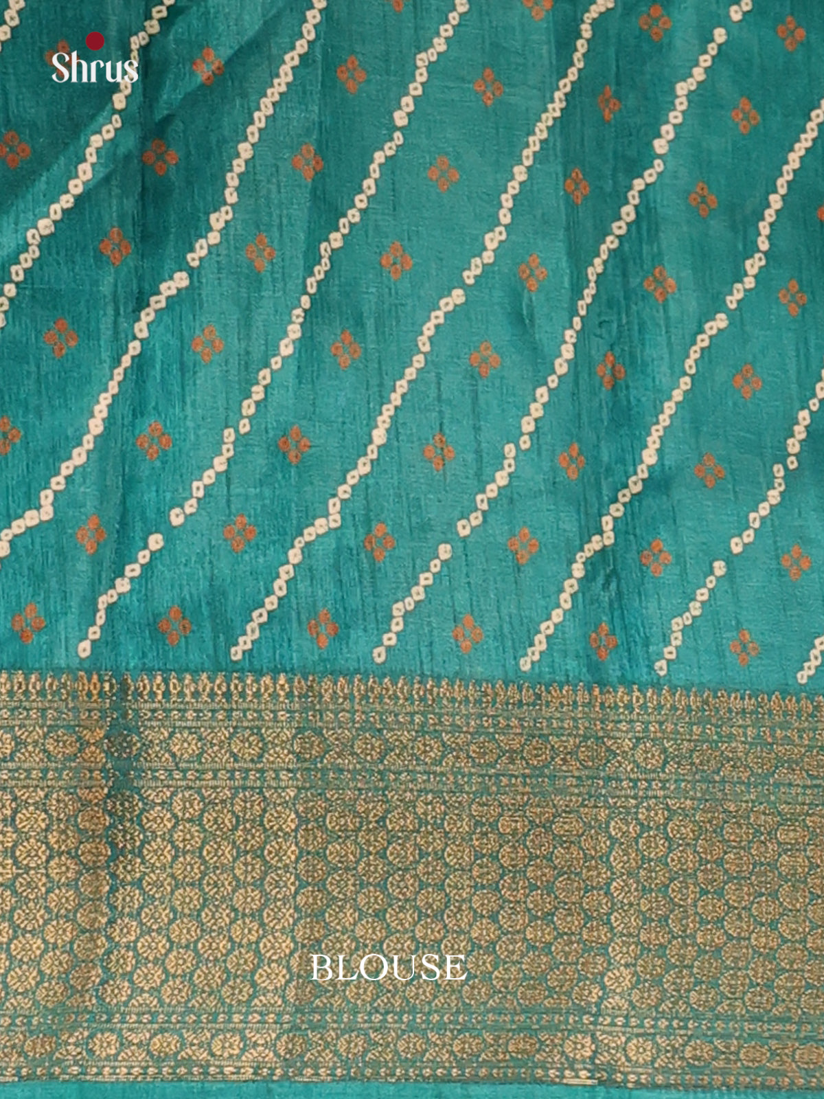 Green - Semi Crepe Saree - Shop on Shrus.com