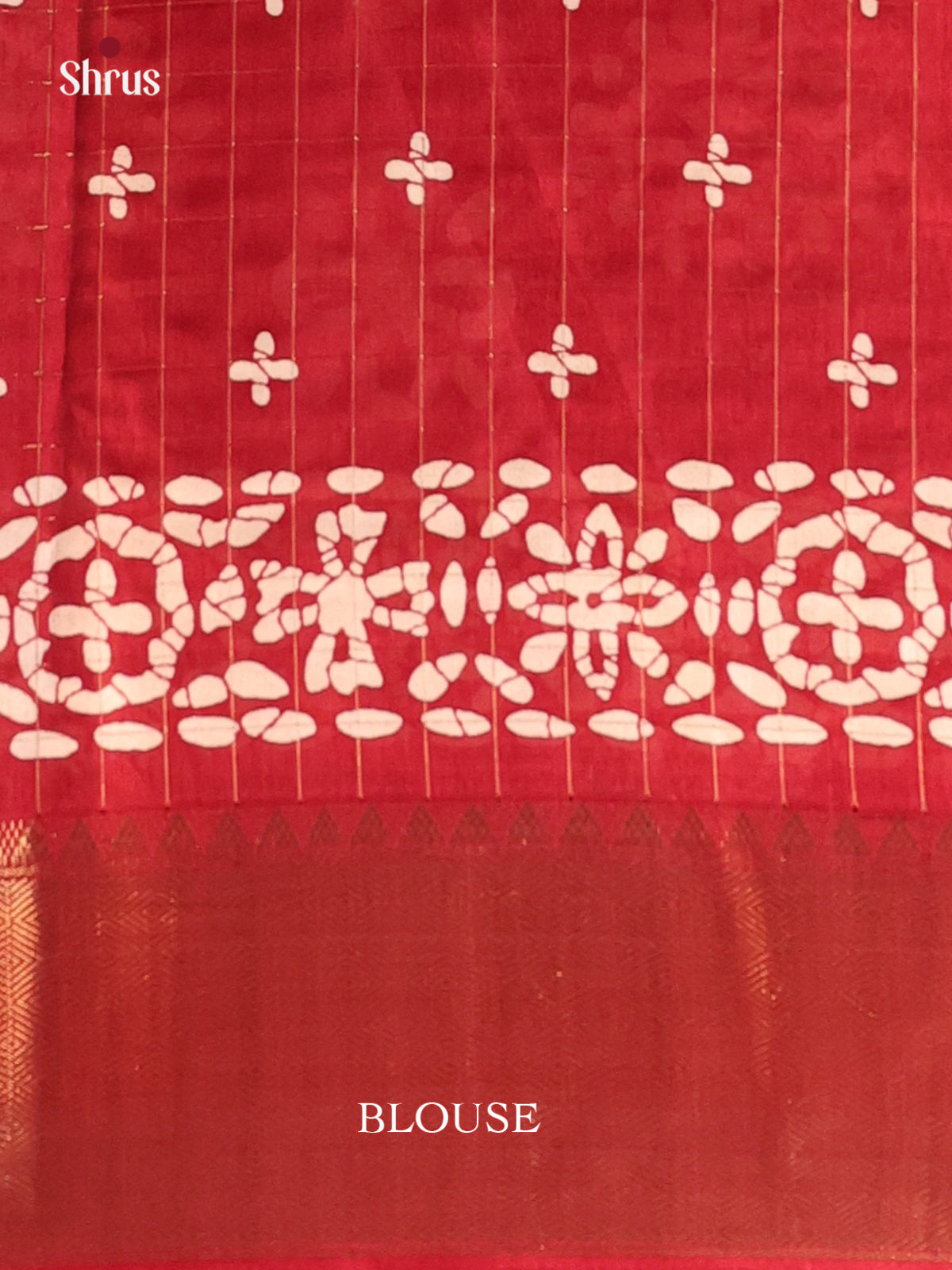 Maroon - Semi Crepe Saree - Shop on Shrus.com