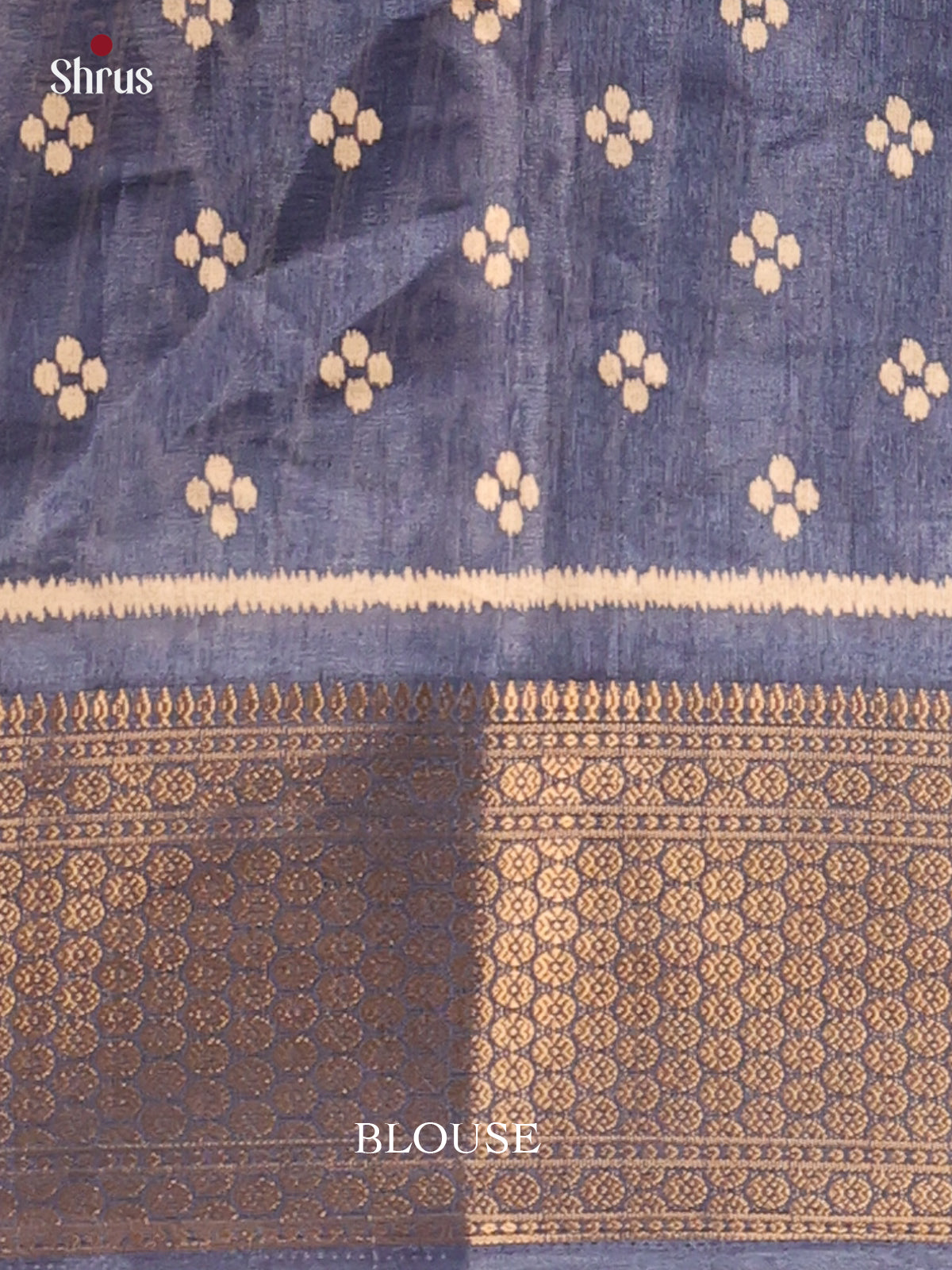 Purple - Semi Crepe Saree - Shop on Shrus.com