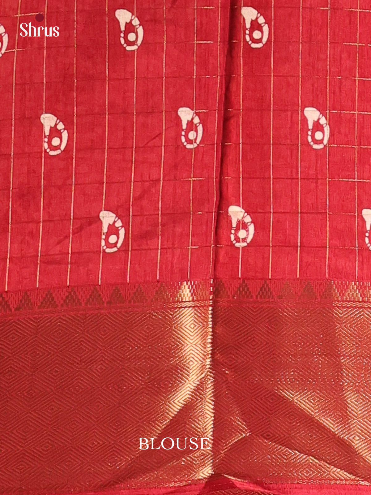 MAroon- Semi Crepe Saree - Shop on Shrus.com