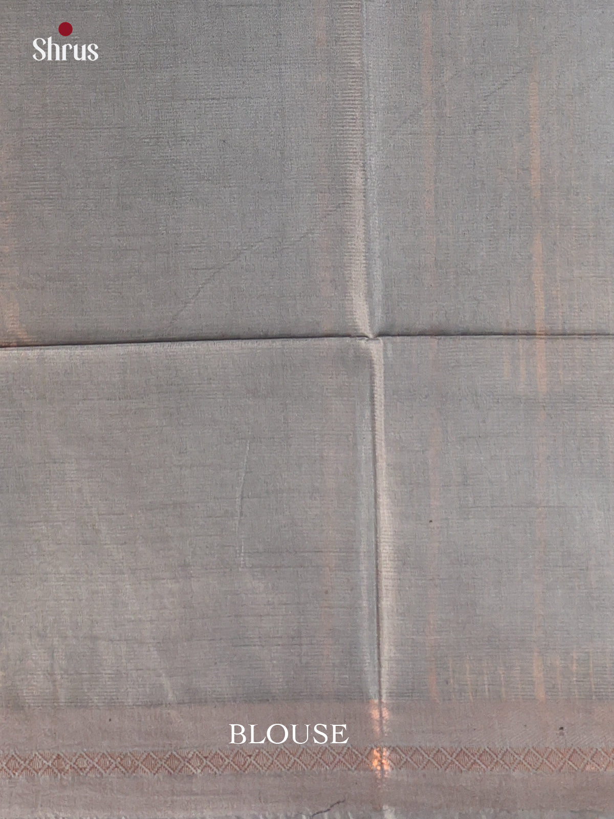 Cream , Red & Grey - Shibori Saree - Shop on Shrus.com