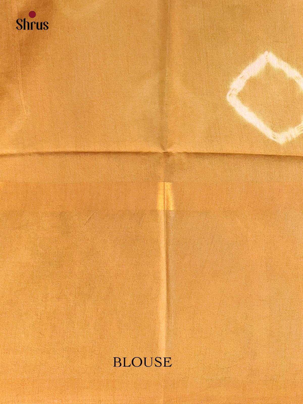 Cream & Beige - Shibori Saree - Shop on Shrus.com
