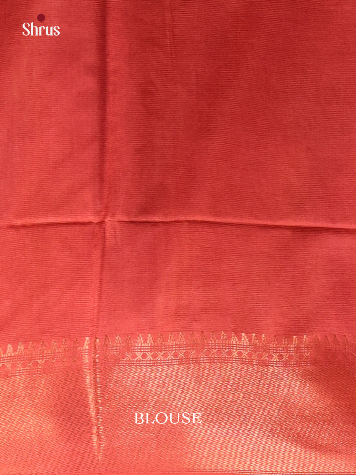 Blue & Red - Shibori Saree - Shop on Shrus.com