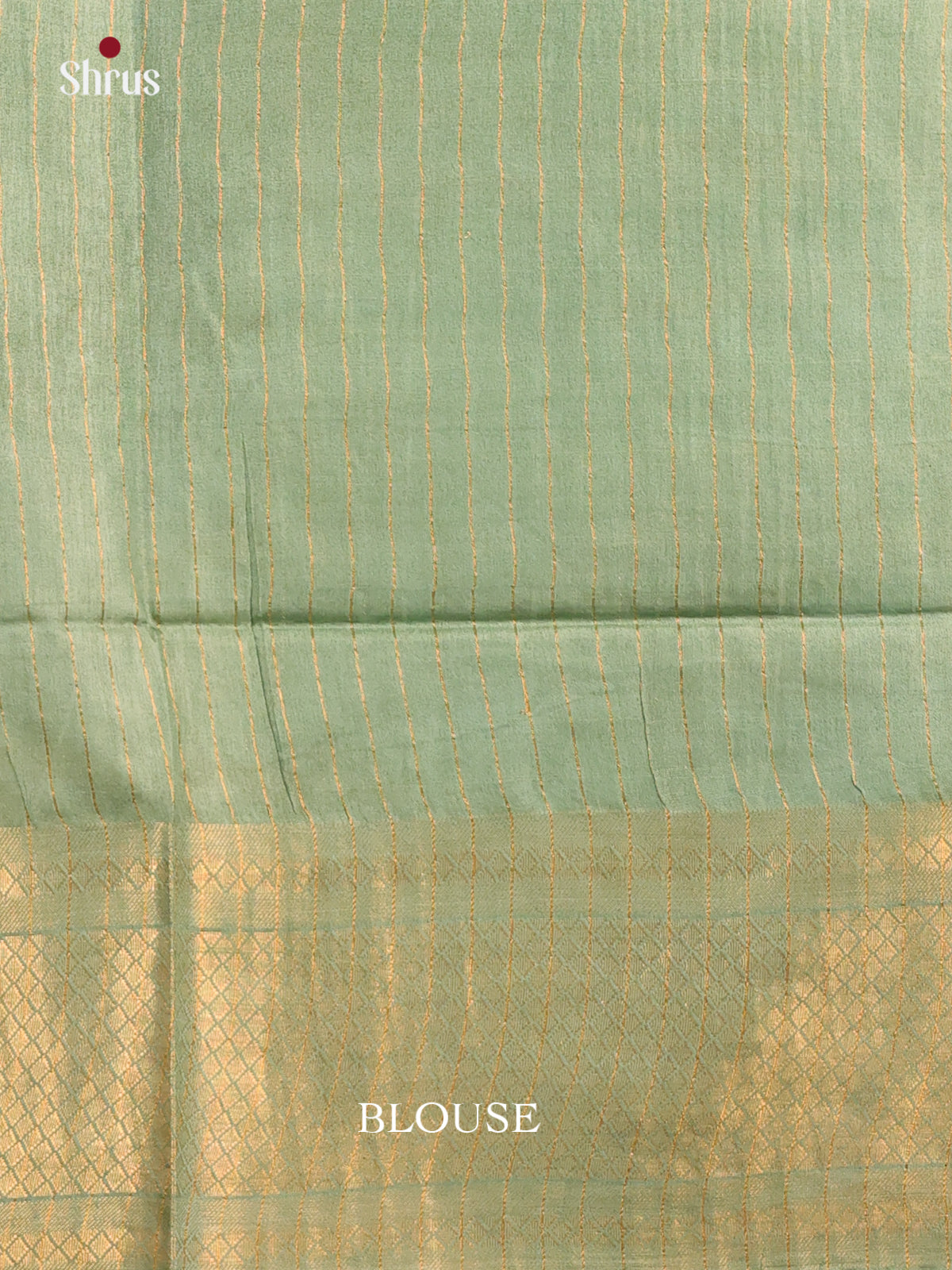 Green & Mint- Shibori Saree - Shop on Shrus.com