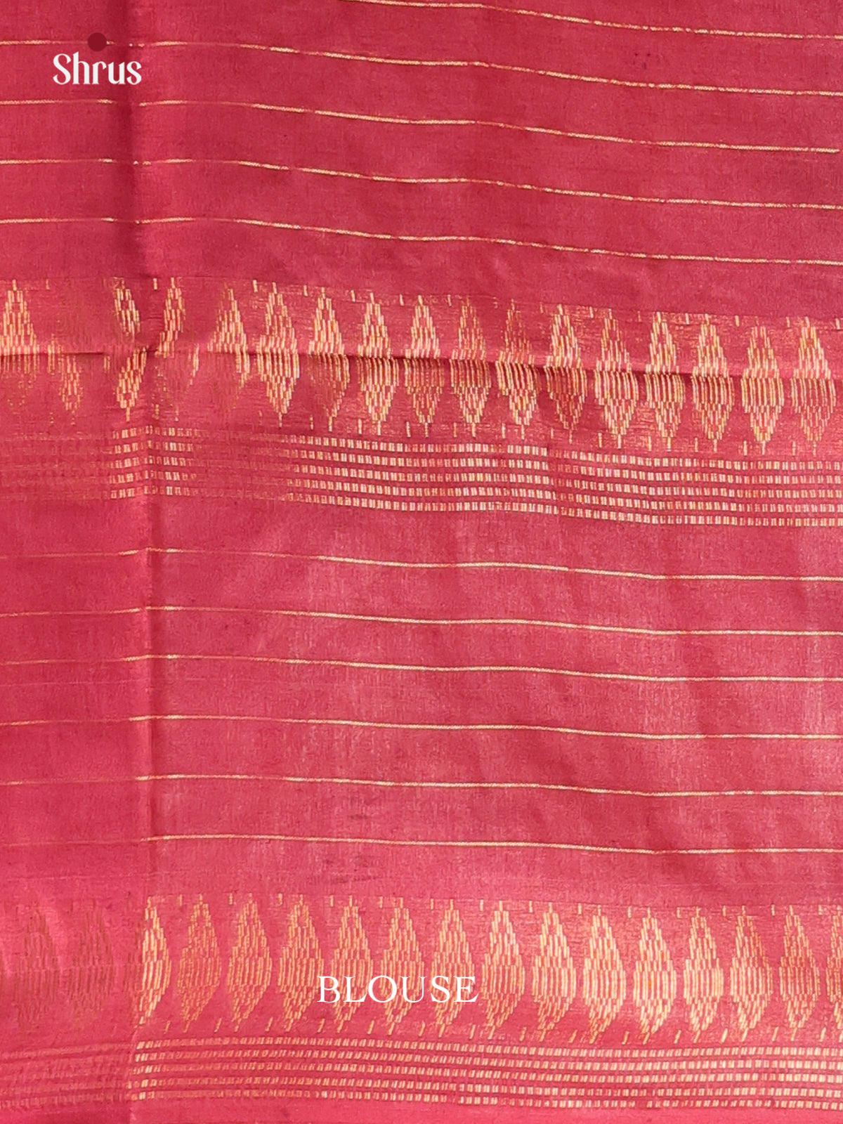 Brown & Maroon - Shibori Saree - Shop on Shrus.com