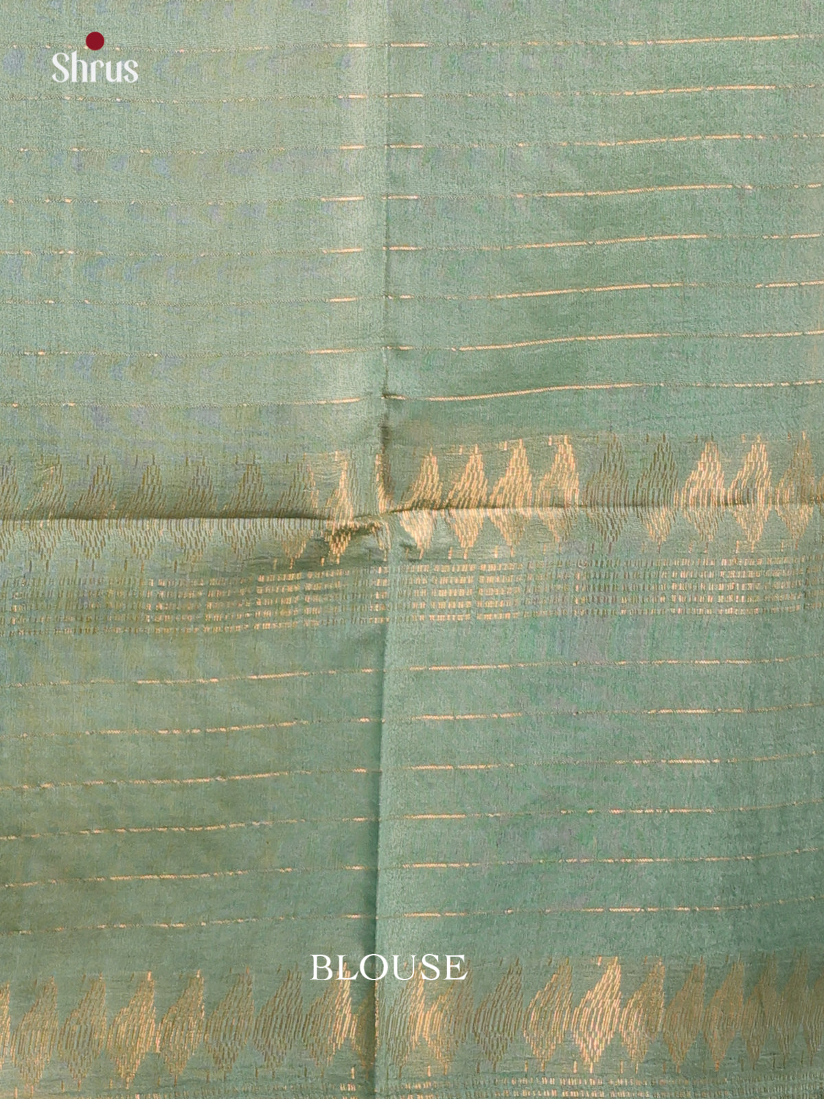 Green & Grey Green - Shibori Saree - Shop on Shrus.com