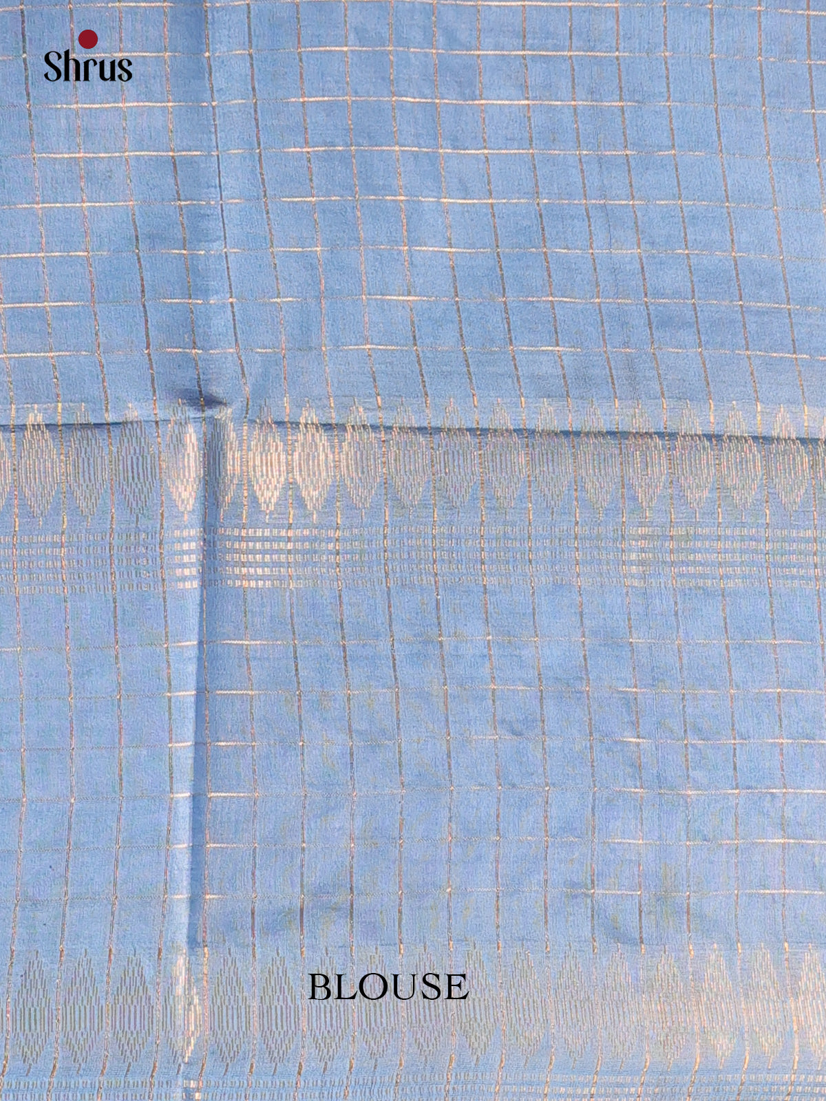 Navy Blue & Blue- Shibori Saree - Shop on Shrus.com