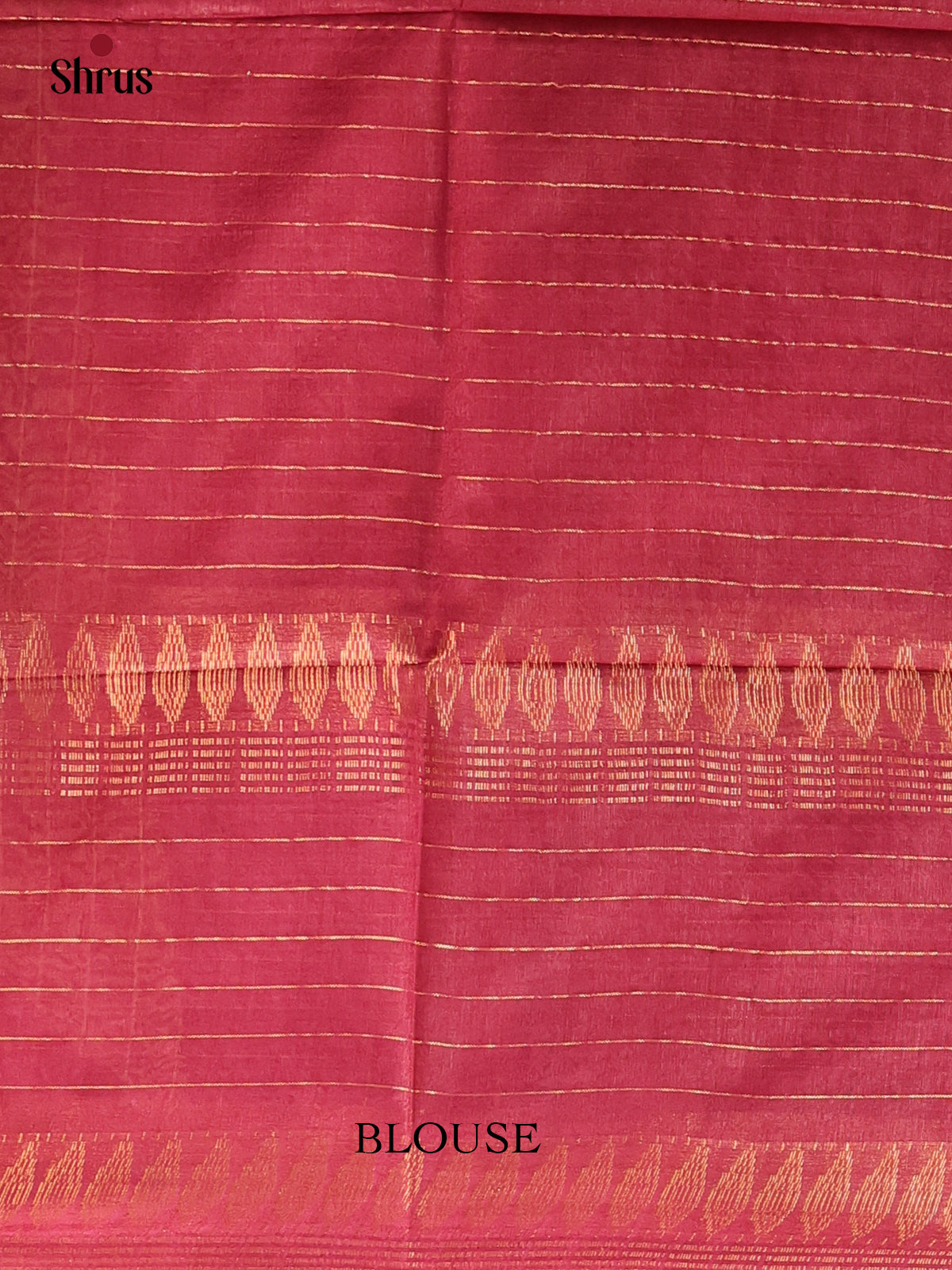 Brown & Maroon - Shibori Saree - Shop on Shrus.com