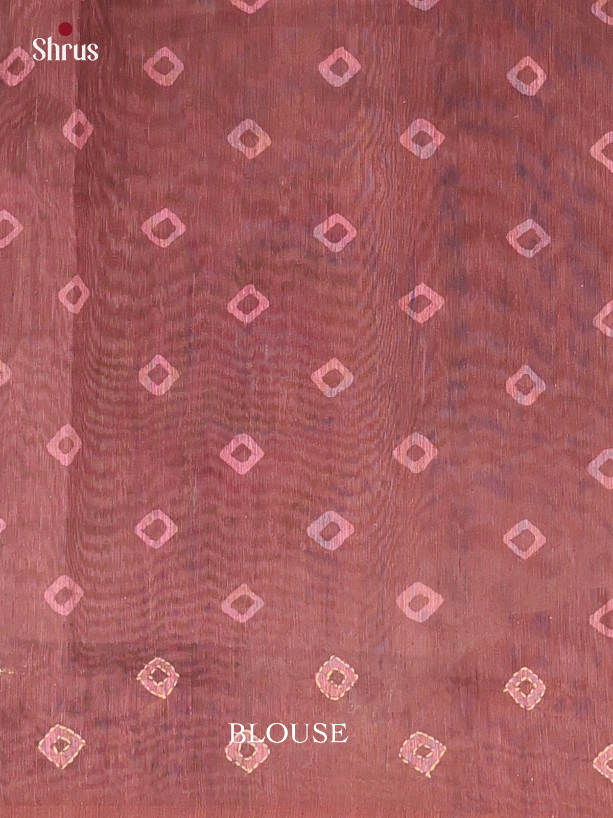 Onion Pink - Semi Kantha Saree - Shop on Shrus.com