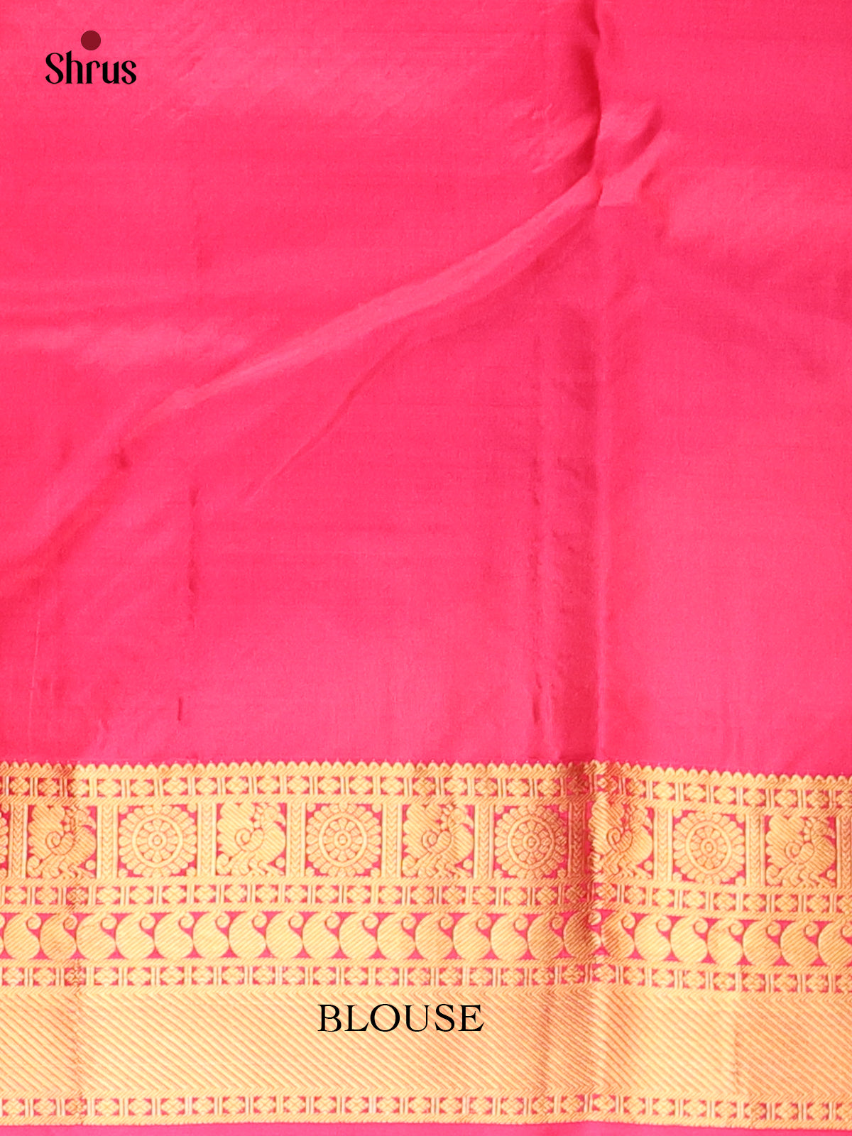 Purple Wine & Pink - Kanchipuram silk Saree - Shop on Shrus.com