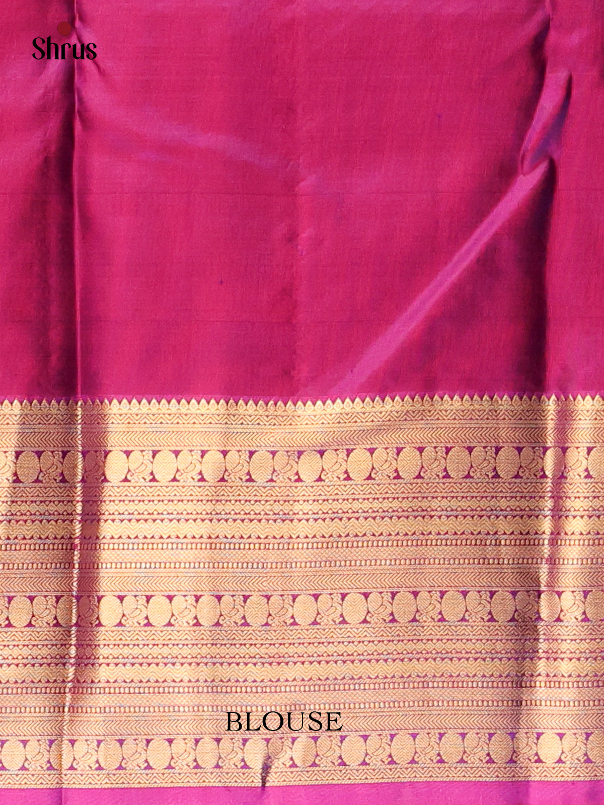 Green & Purple - Kanchipuram silk Saree - Shop on Shrus.com