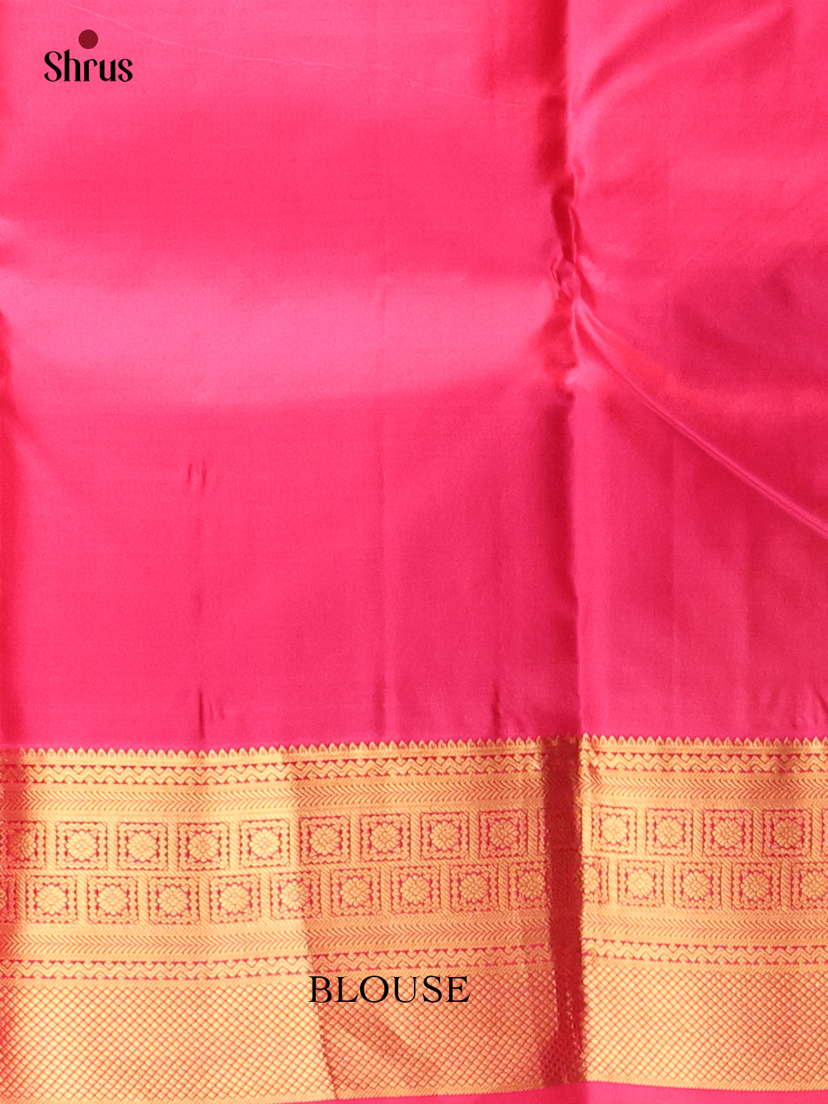 Wine & Majenta - Kanchipuram silk Saree - Shop on Shrus.com