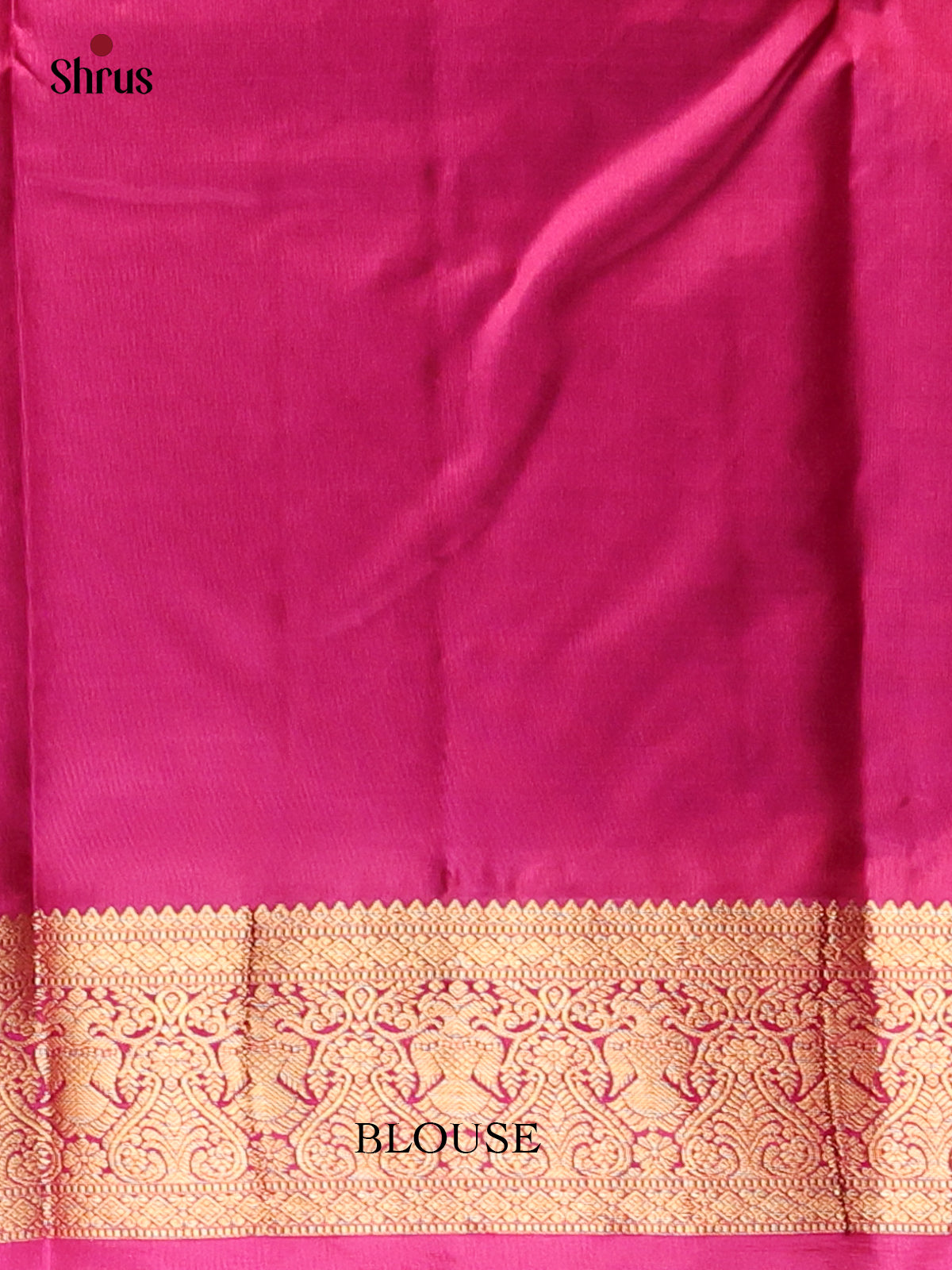 Mehandi & Purple- Kanchipuram silk Saree - Shop on Shrus.com