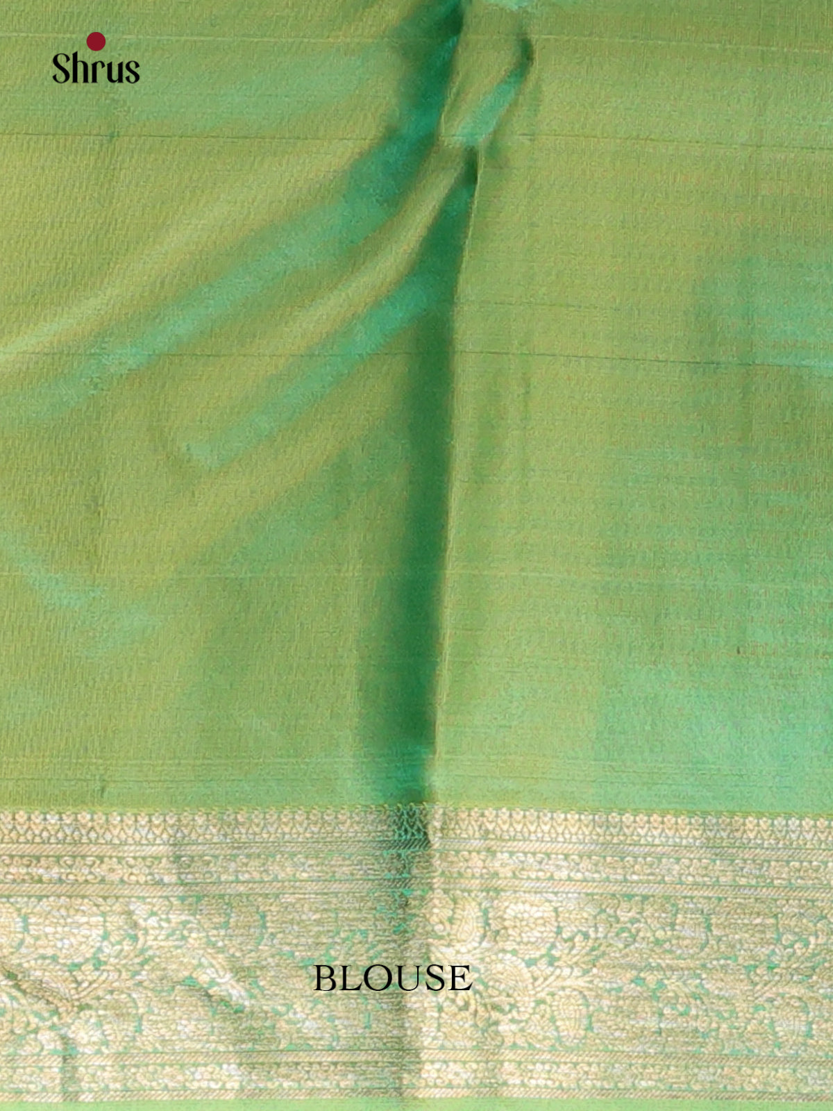 Pastel Green(Single tone) - Kanchipuram silk Saree - Shop on Shrus.com