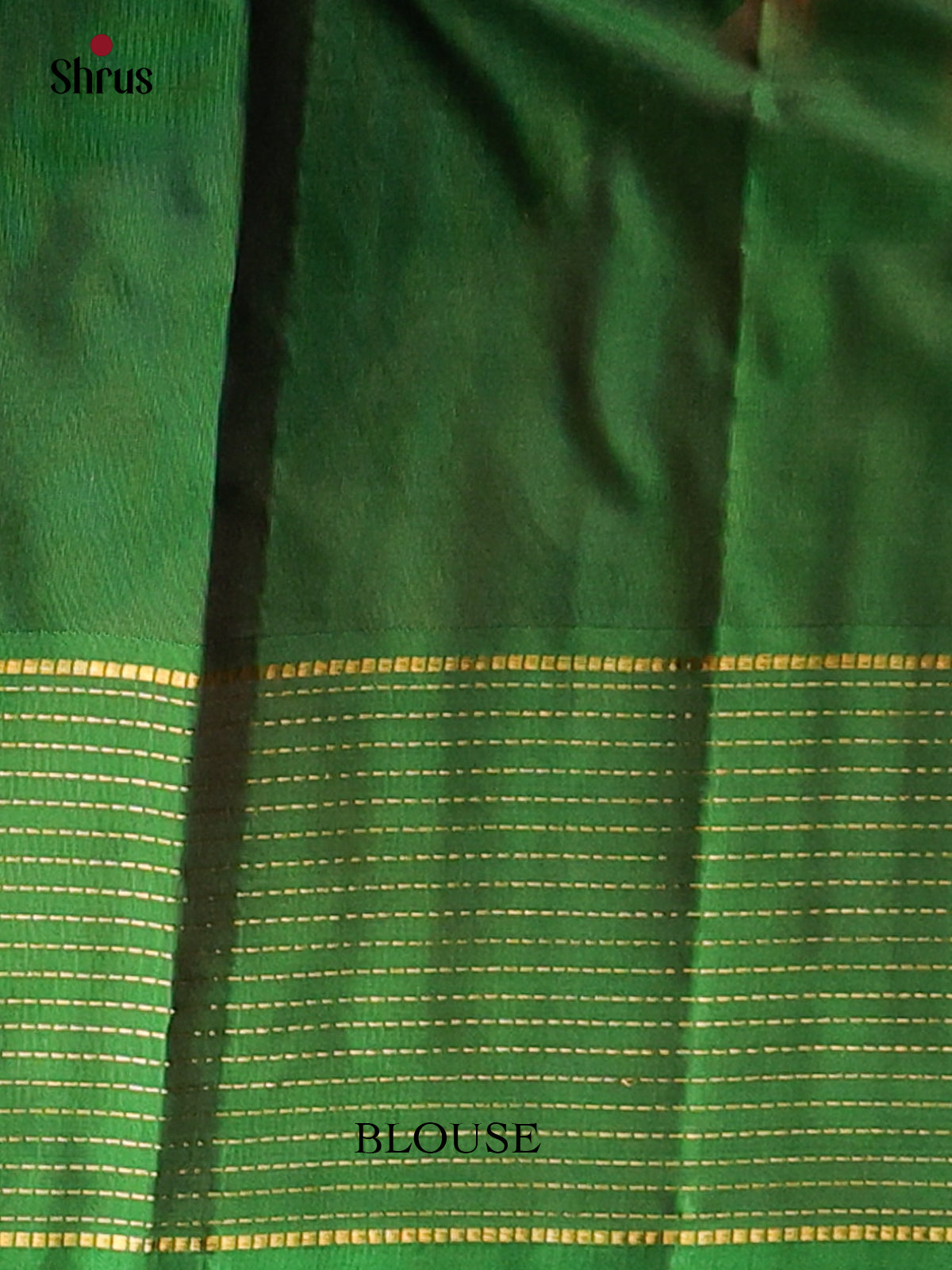Violet & Green - Kanchipuram silk Saree - Shop on Shrus.com