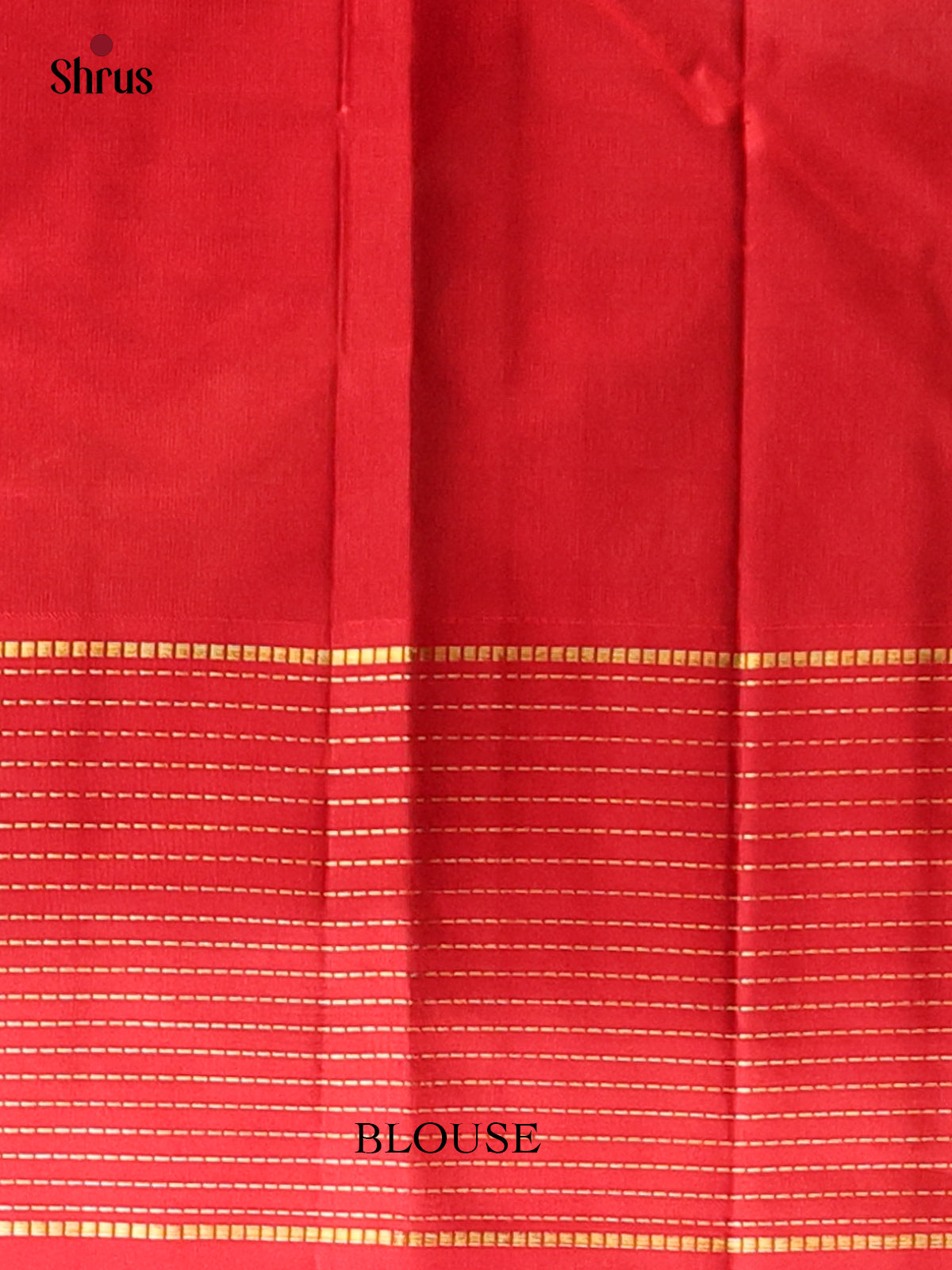 Orange & Maroon- Kanchipuram silk Saree - Shop on Shrus.com