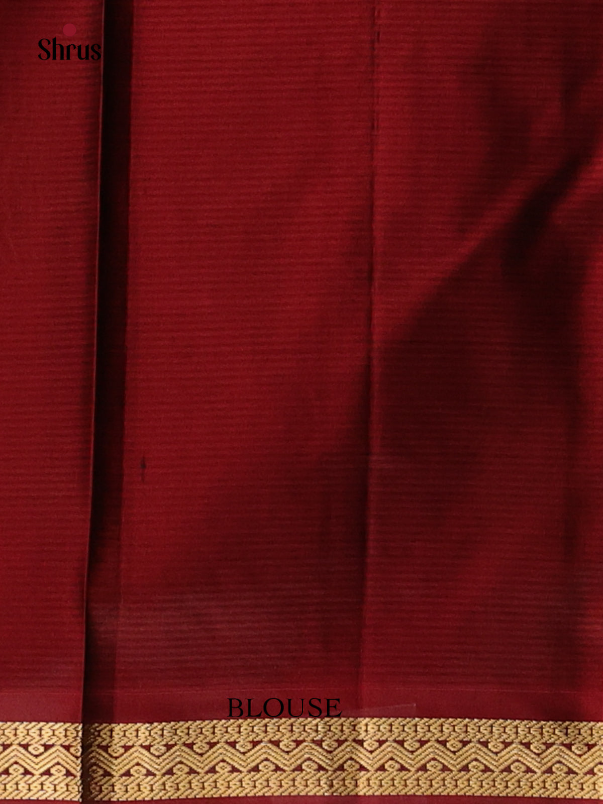 Violet & Maroon- Kanchipuram silk Saree - Shop on Shrus.com