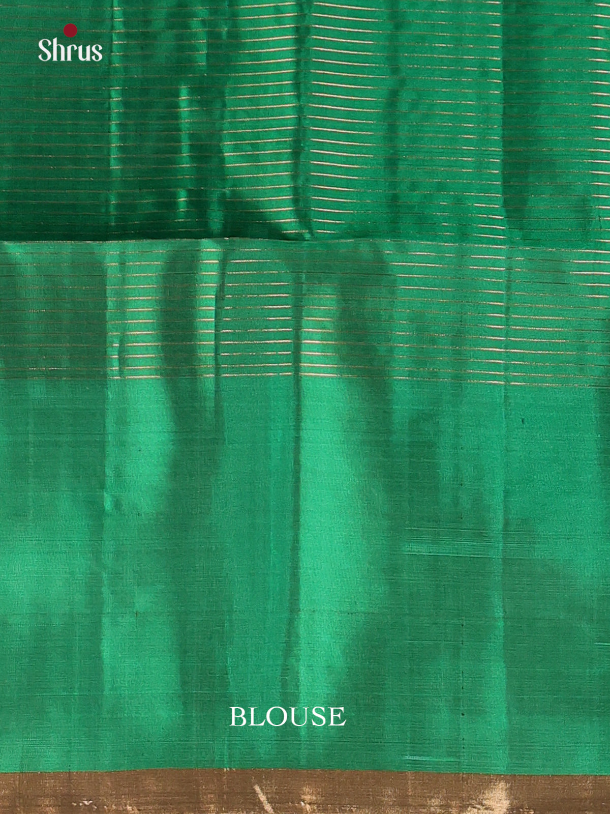 Maroon & Green - Soft Silk Saree - Shop on Shrus.com