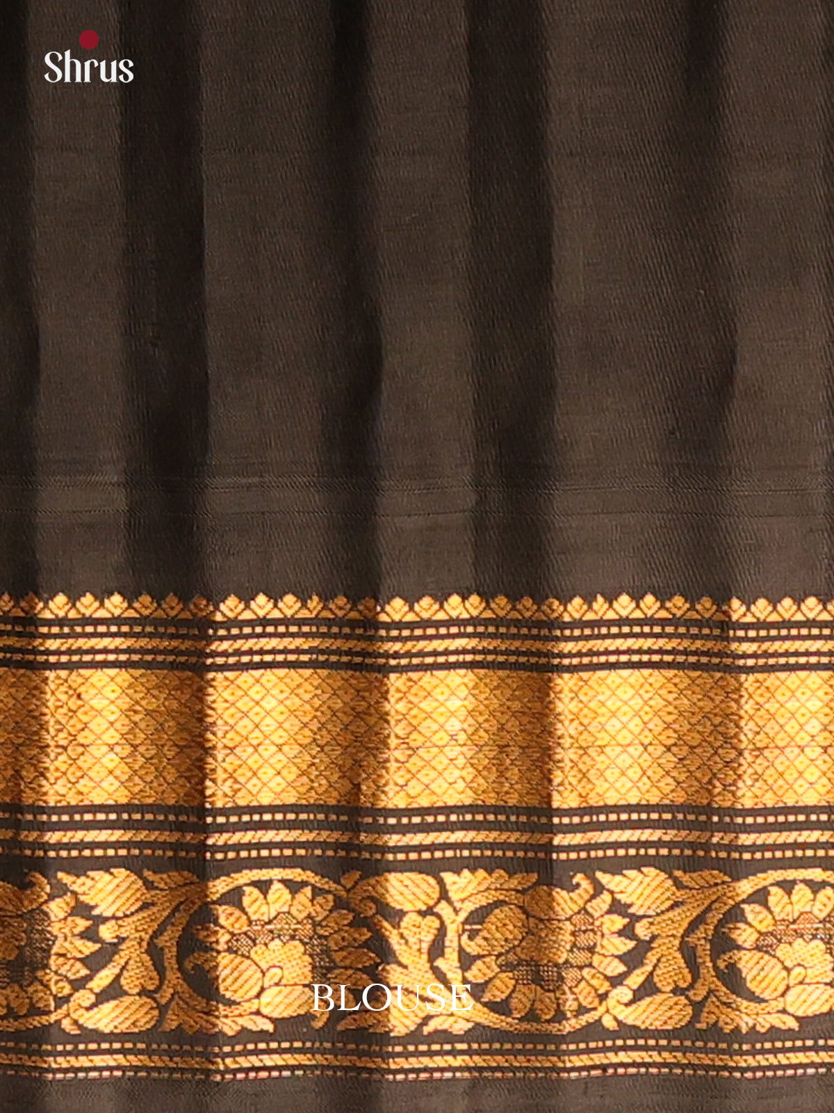 Pink & Black - Gadwal silk Saree - Shop on Shrus.com