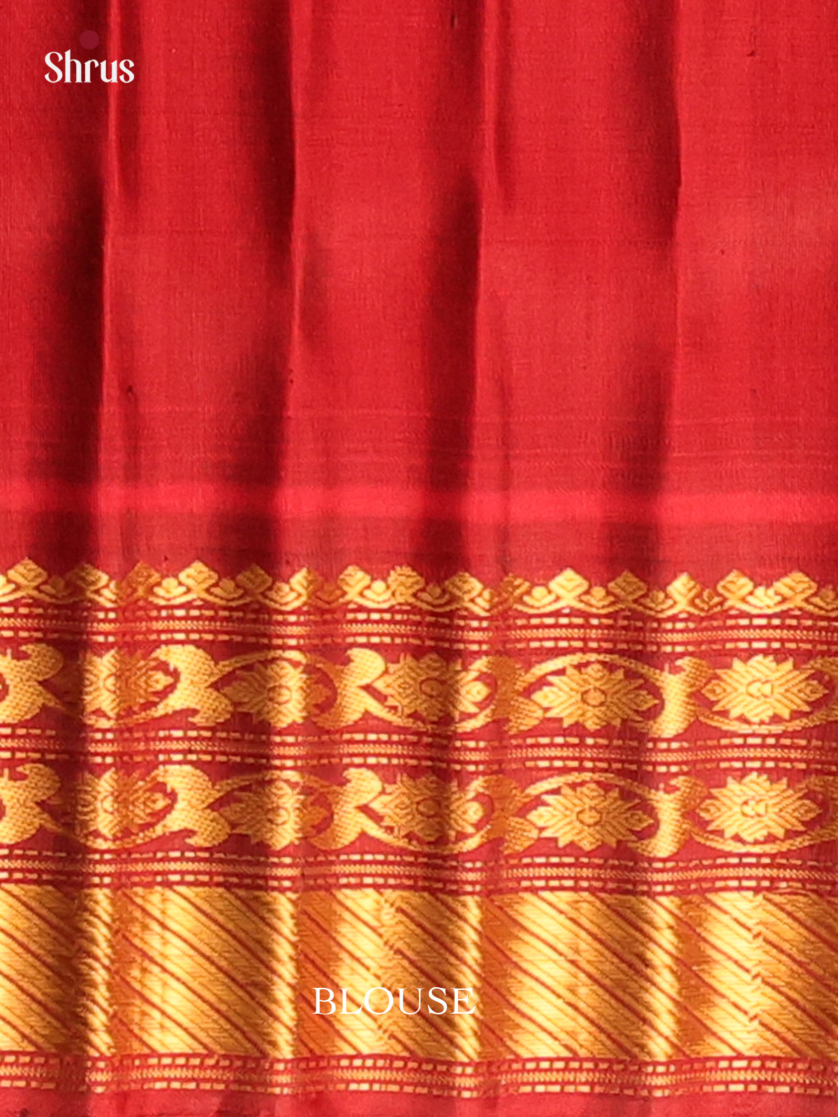 Lavender & Maroon - Gadwal silk Saree - Shop on Shrus.com