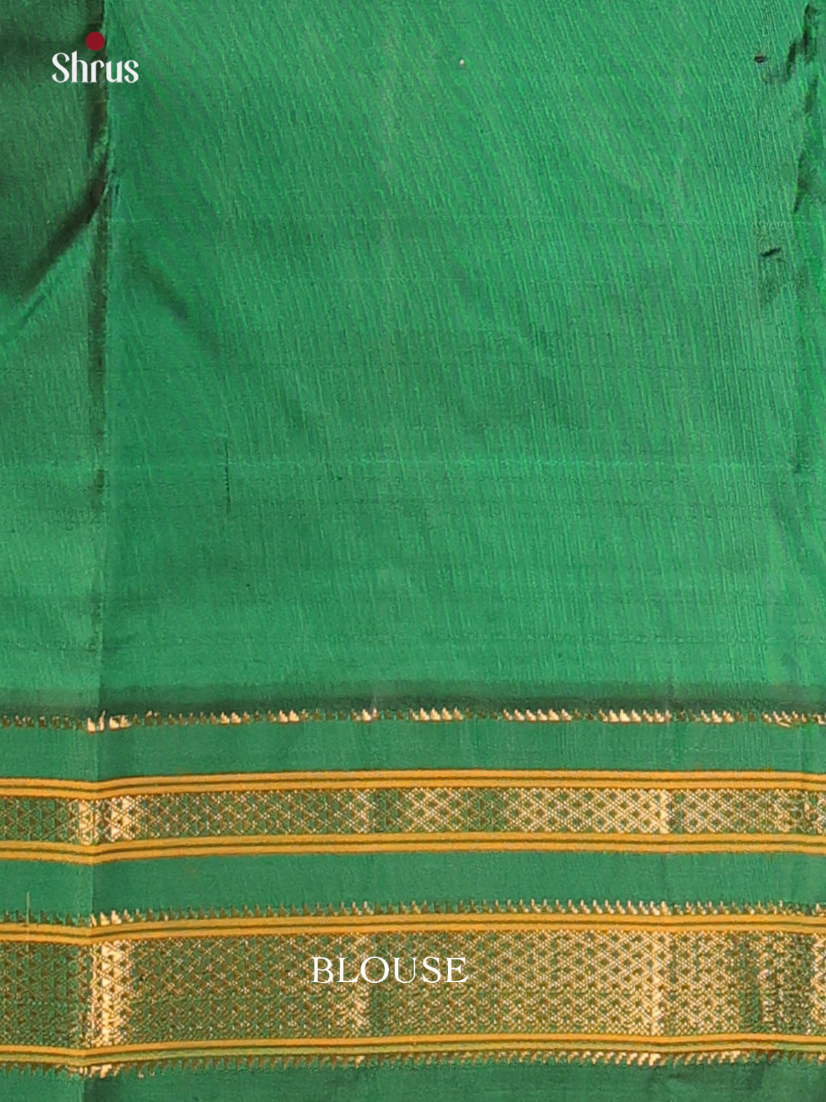 Chic Pink Gadwal Silk Saree with Rich Zari Work and Green Zari Border-1