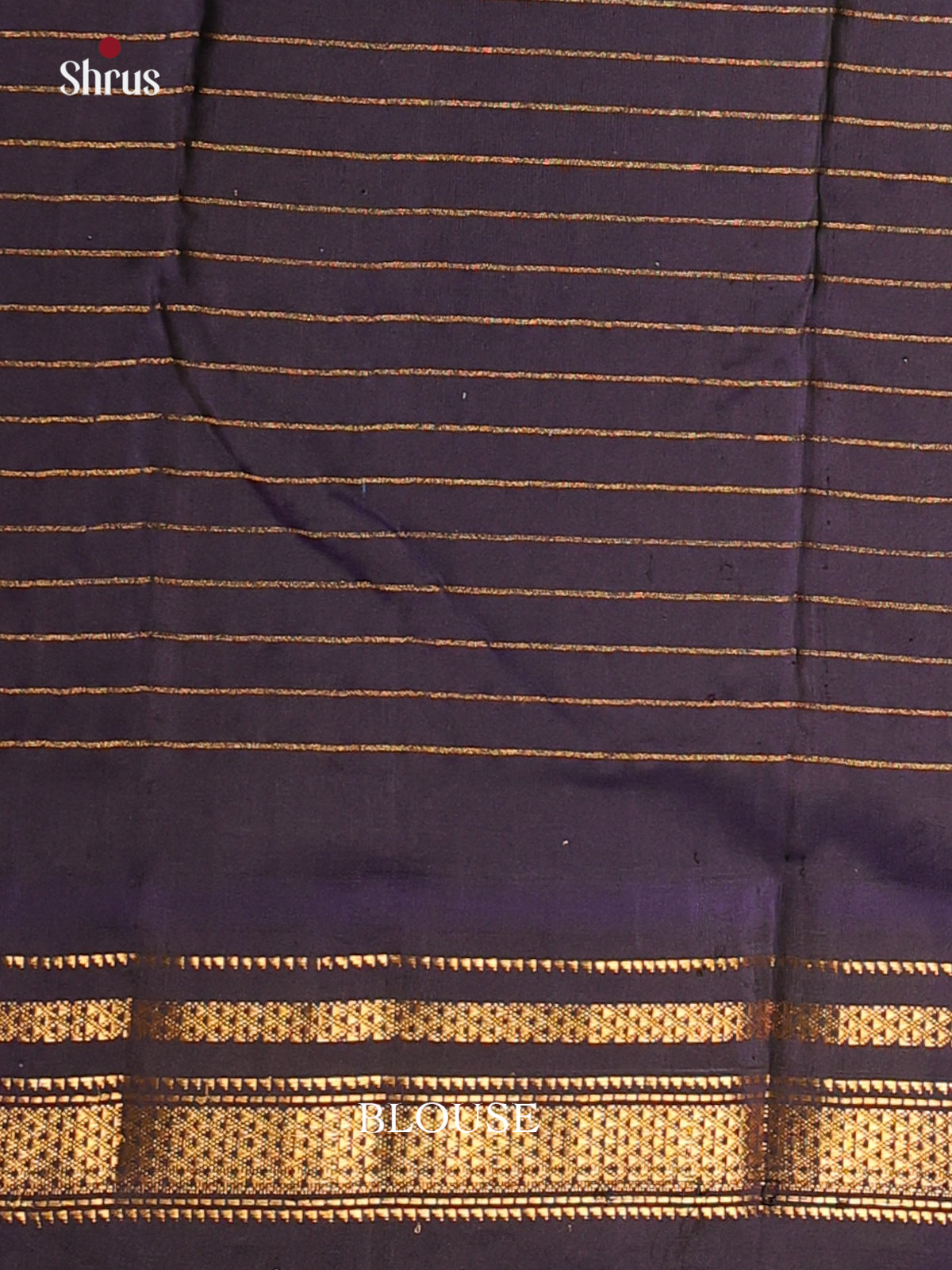 Teal & Blue - Gadwal silk Saree - Shop on Shrus.com