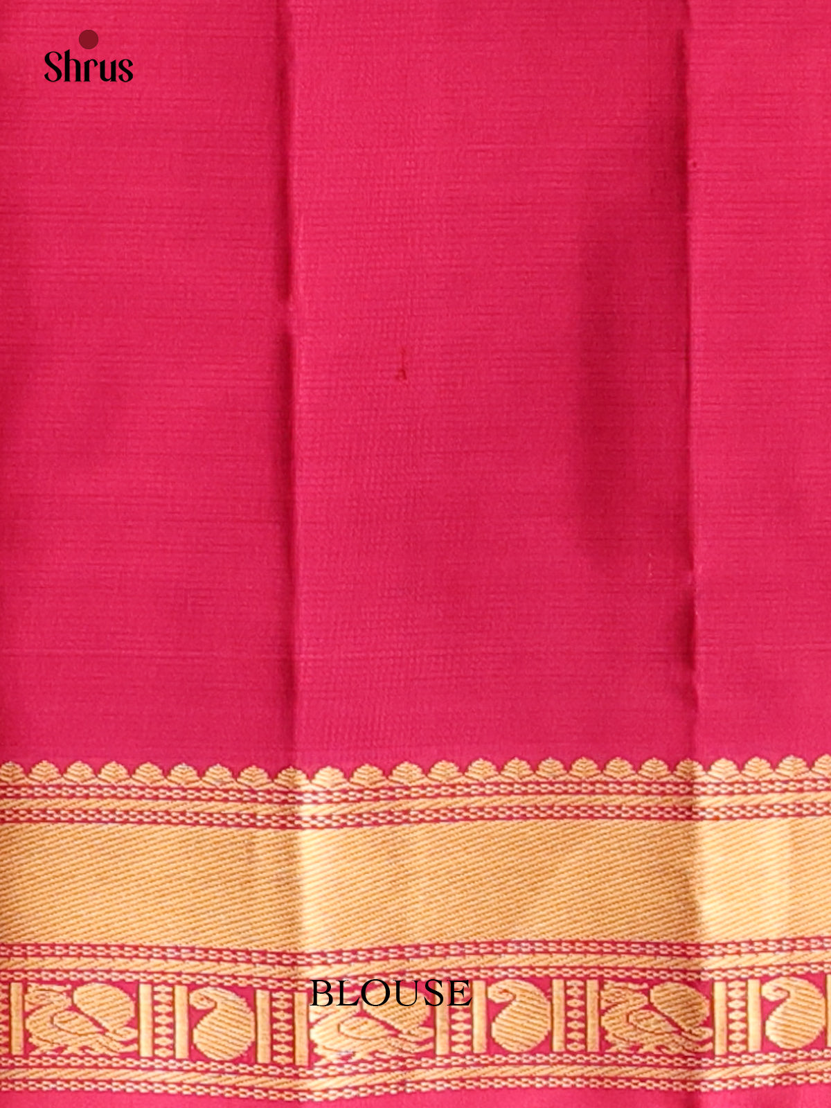 Brown & Maroon - Kanchipuram silk Saree - Shop on Shrus.com