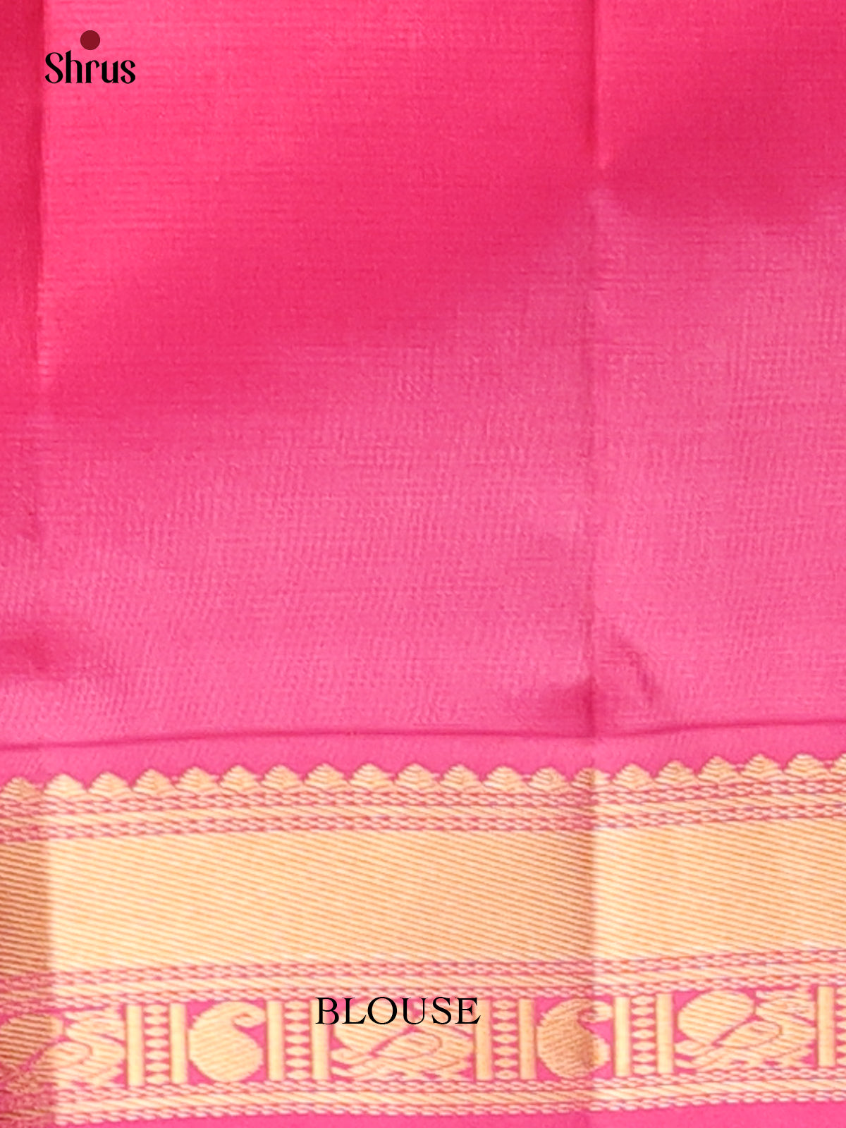 Orange - Kanchipuram silk Saree - Shop on Shrus.com