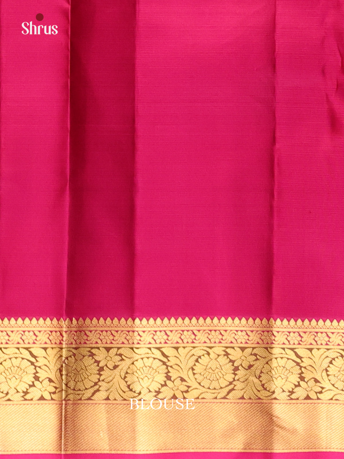 Red & Purple- Kanchipuram silk Saree - Shop on Shrus.com