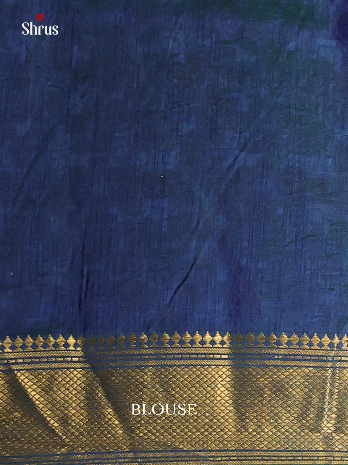 Green & Blue - Semi Patola Saree - Shop on Shrus.com