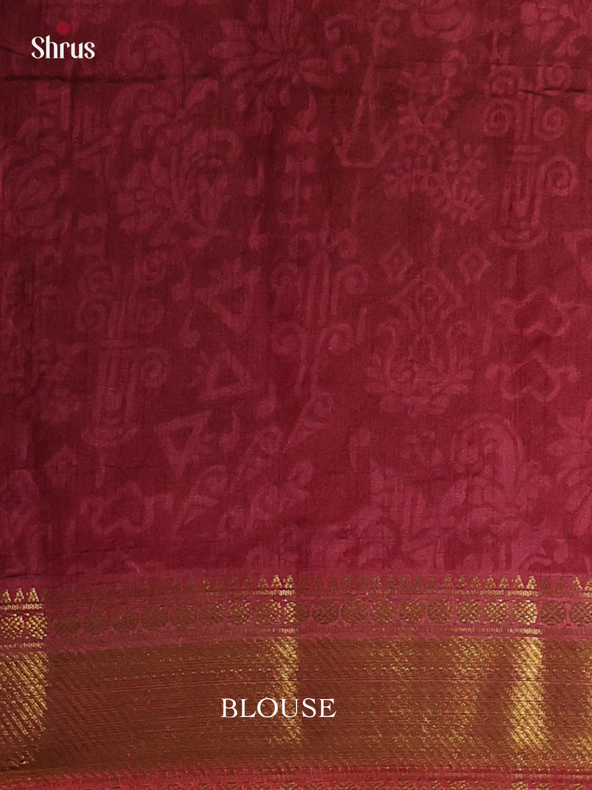 Black & Brown - Semi Patola Saree - Shop on Shrus.com