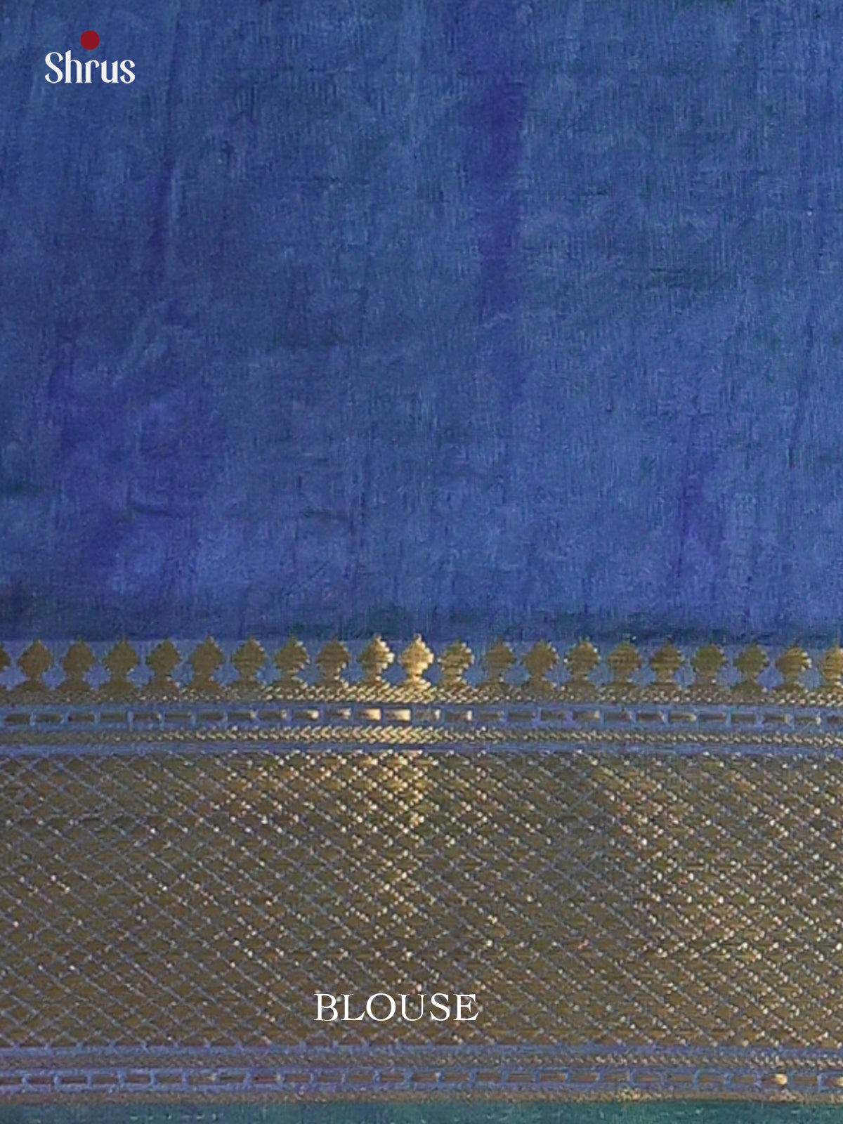 Green & Blue - Semi Patola Saree - Shop on Shrus.com