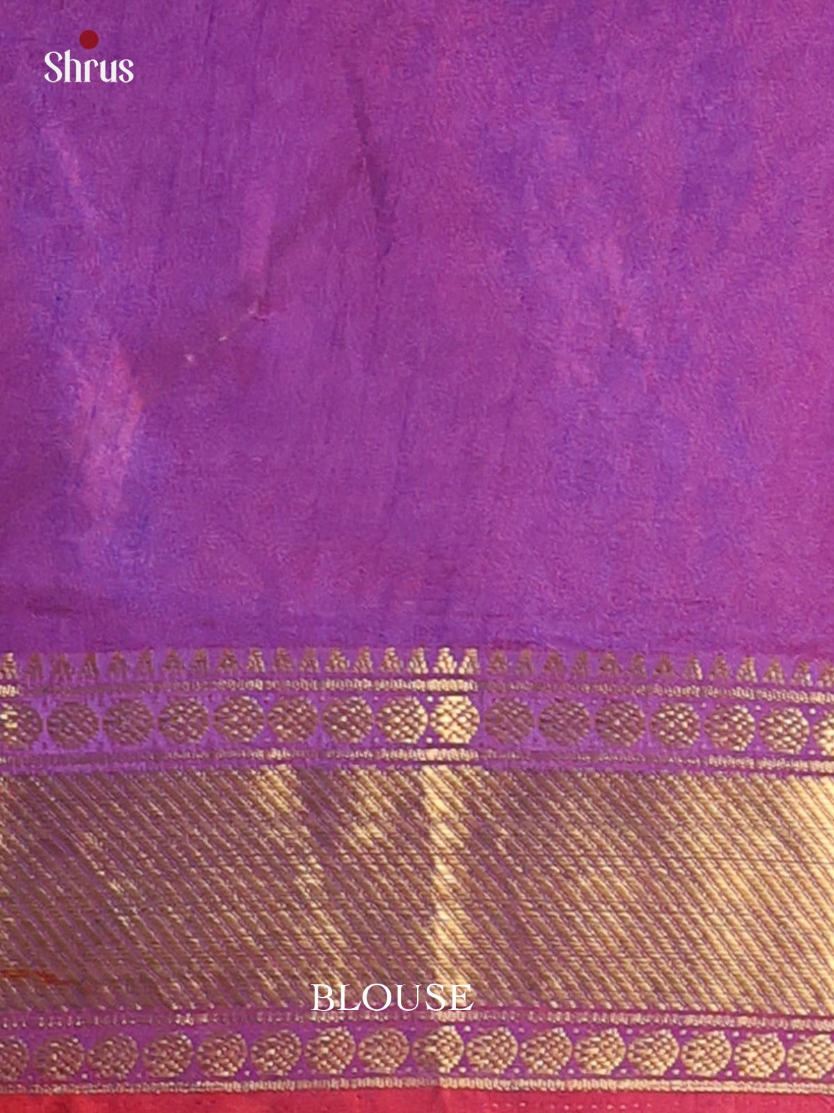 Red & Purple - Semi Patola Saree - Shop on Shrus.com