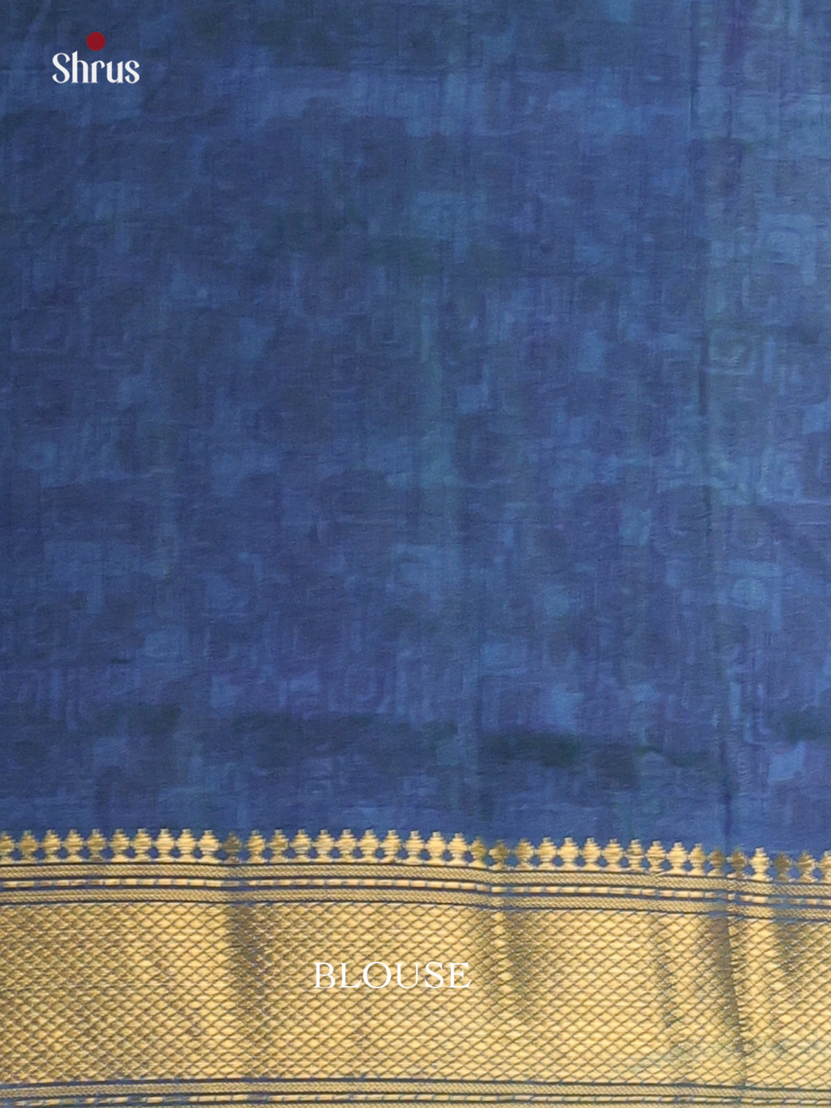 Green & Blue - Semi Patola Saree - Shop on Shrus.com