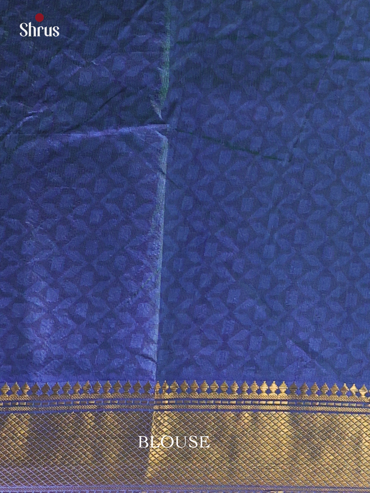 Green & Blue - Semi Patola Saree - Shop on Shrus.com