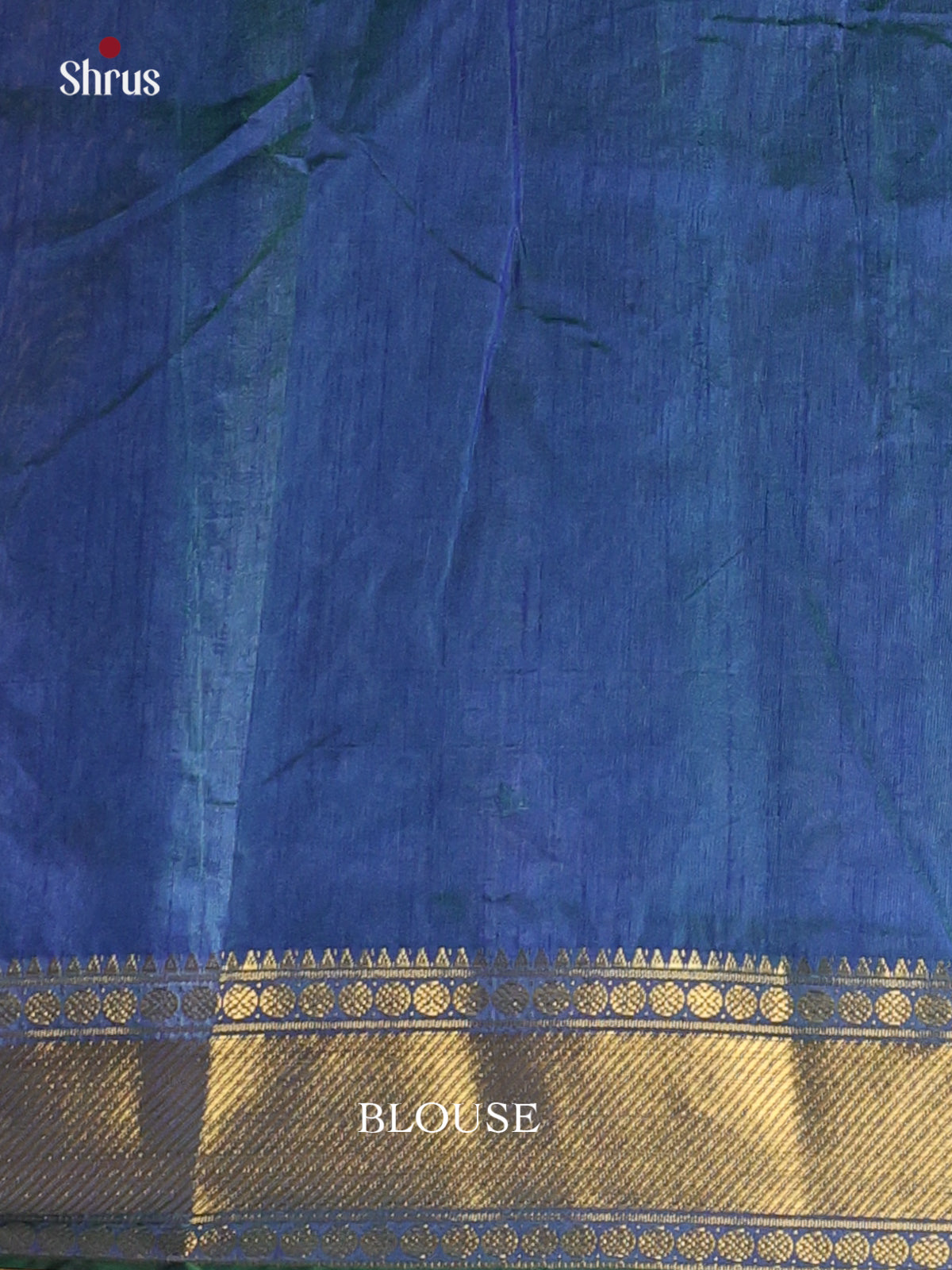 Green & Blue- Semi Patola Saree - Shop on Shrus.com