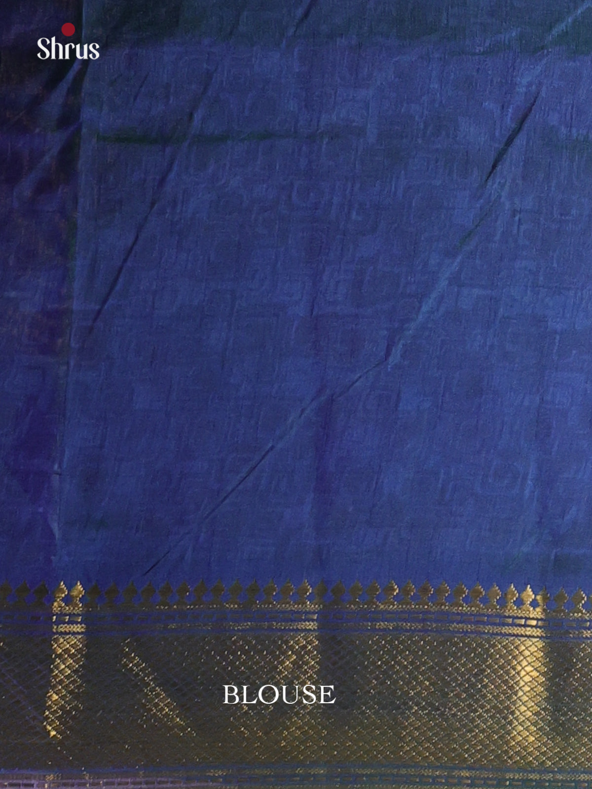 Green & Blue - Semi Patola Saree - Shop on Shrus.com