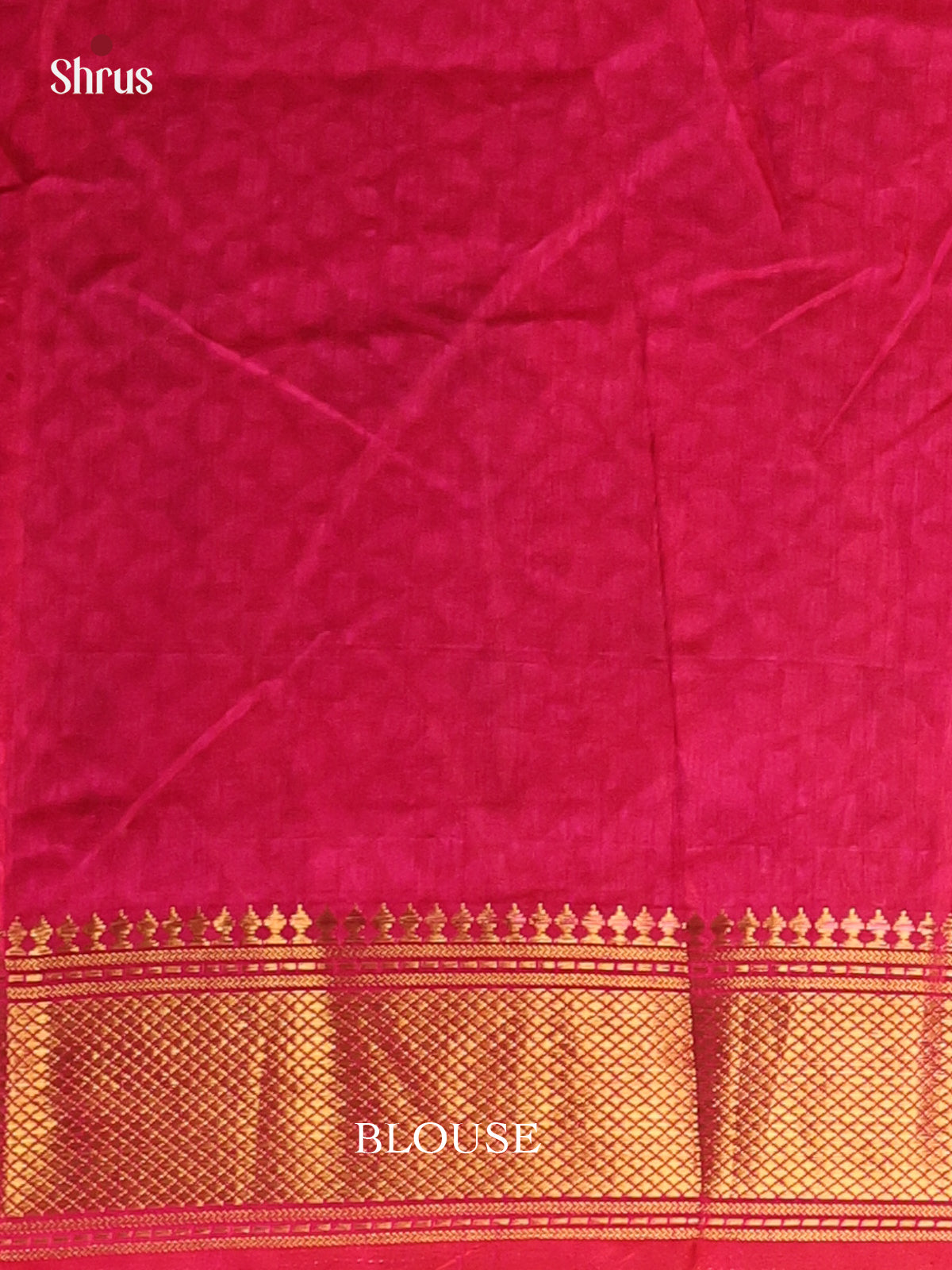 Purple & Pink - Semi Patola Saree - Shop on Shrus.com