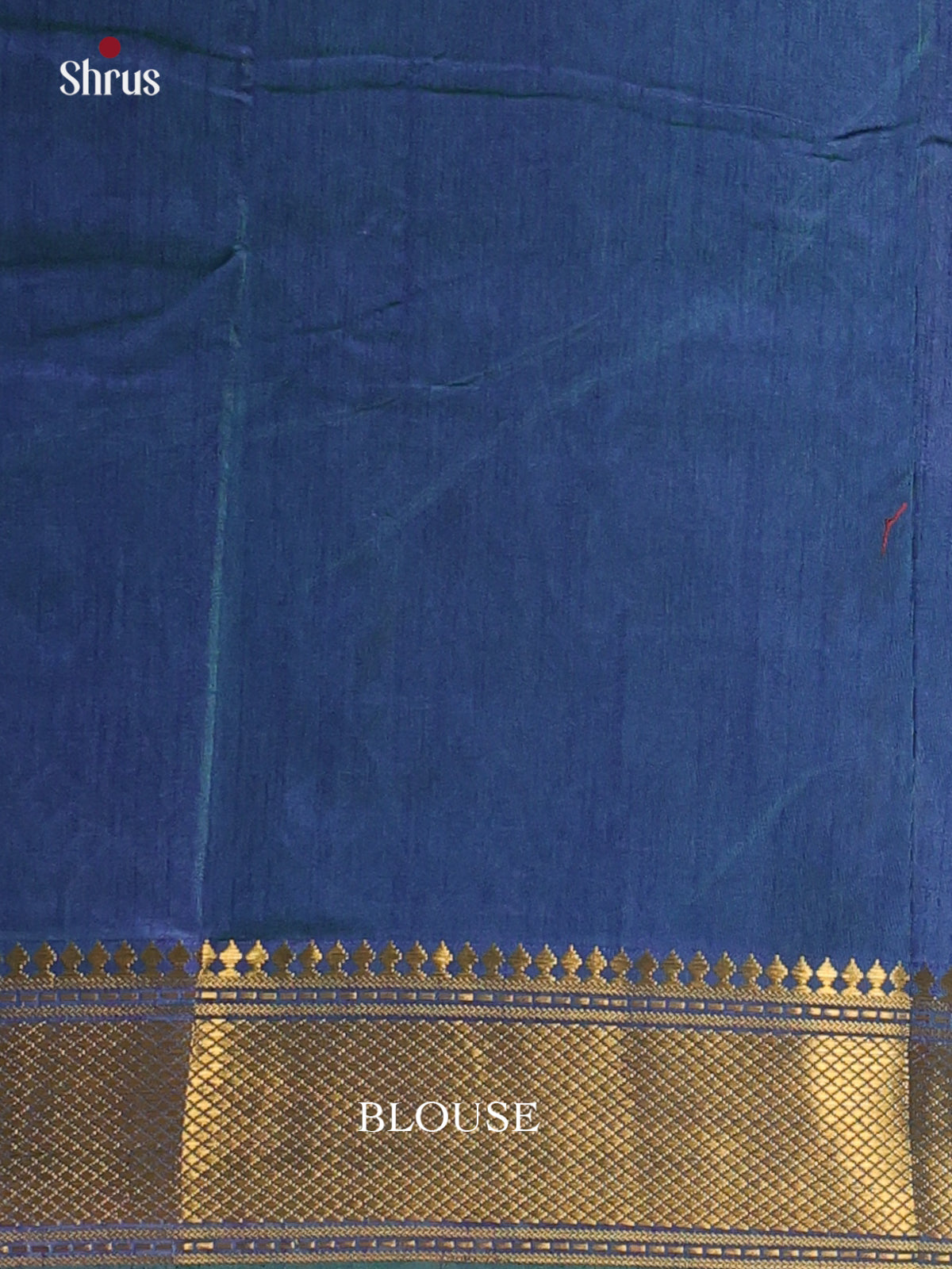 Green & Blue - Semi Patola Saree - Shop on Shrus.com