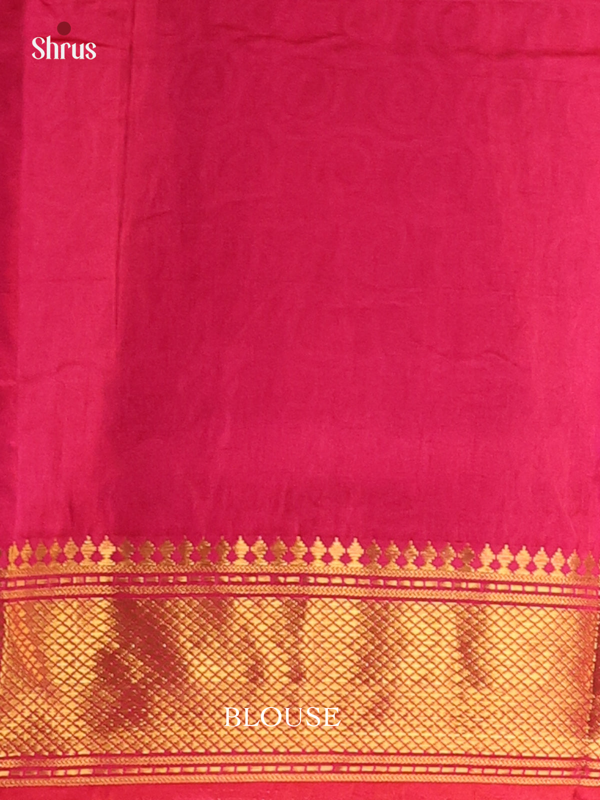 Purple & Pink - Semi Patola Saree - Shop on Shrus.com