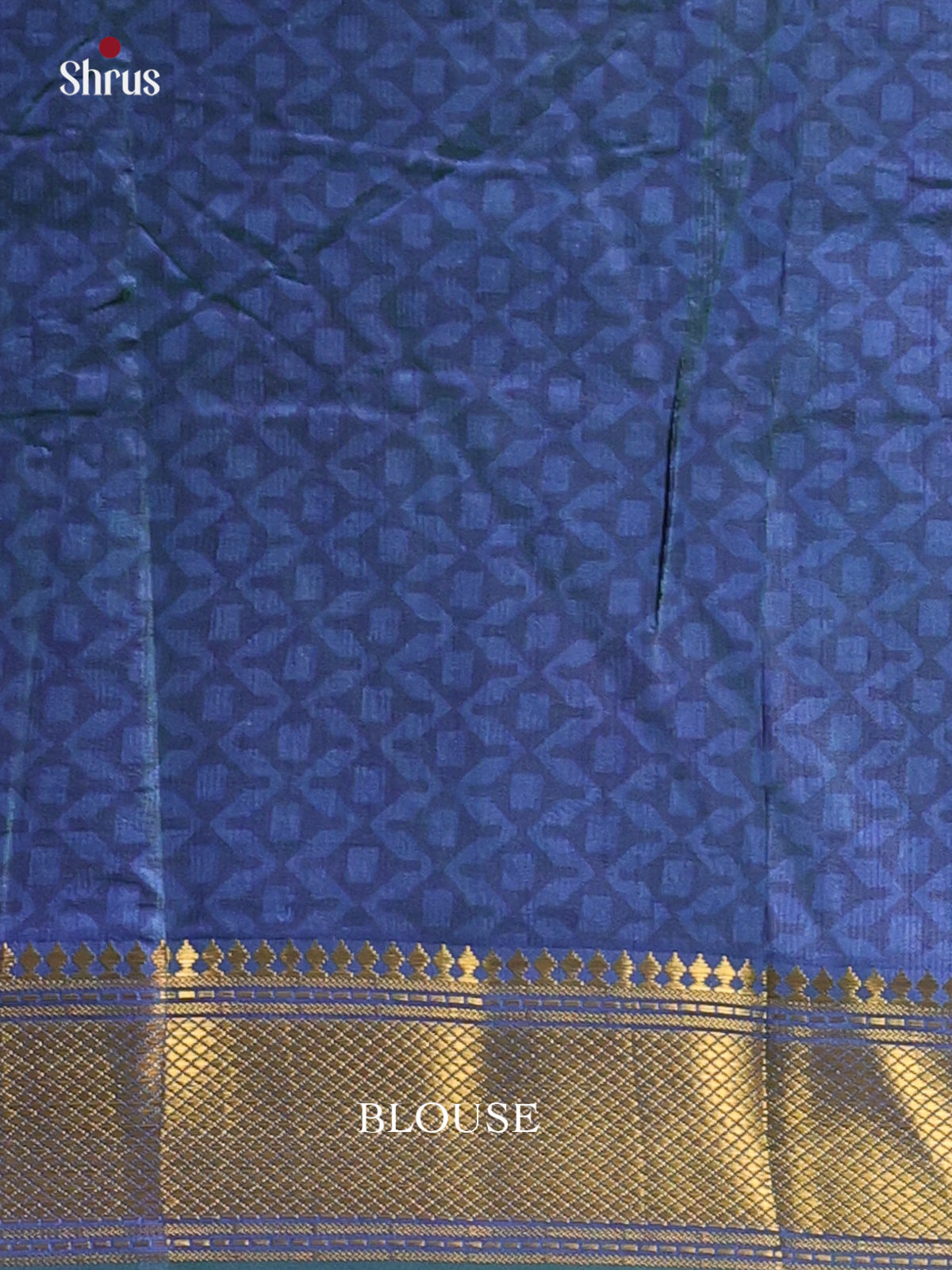 Green & Blue- Semi Patola Saree - Shop on Shrus.com